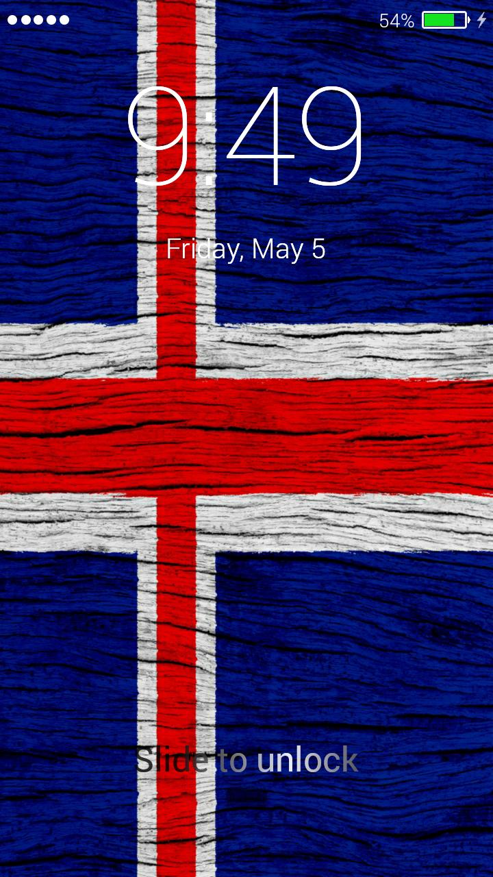 Iceland Flag Wallpapers