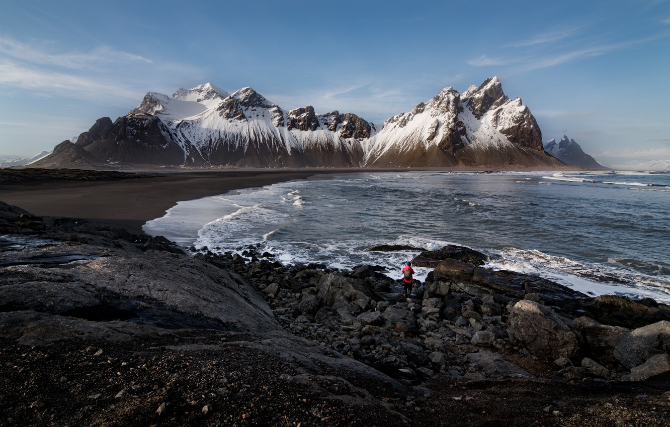 Iceland Hofn Mountains Wallpapers