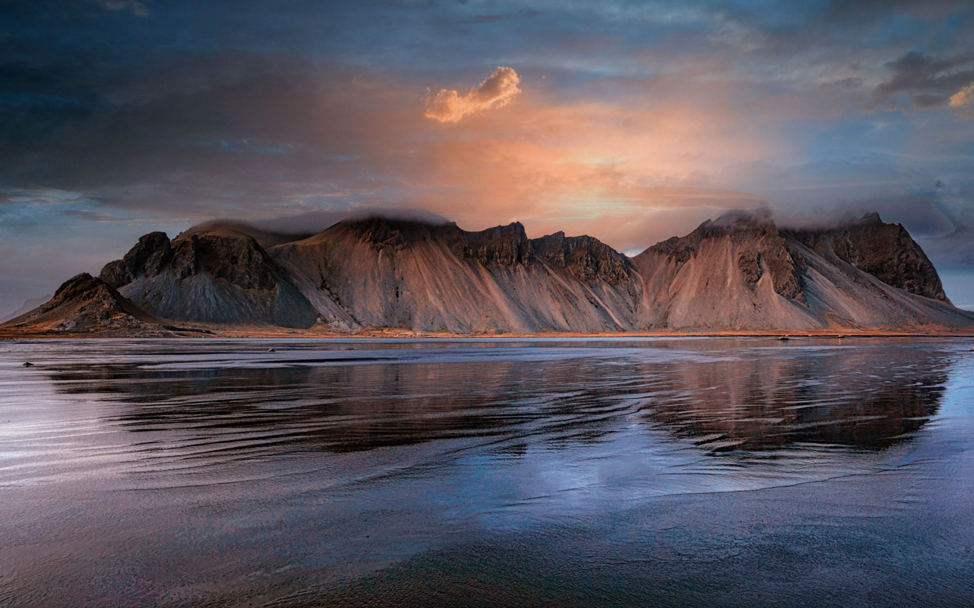 Iceland Hofn Mountains Wallpapers