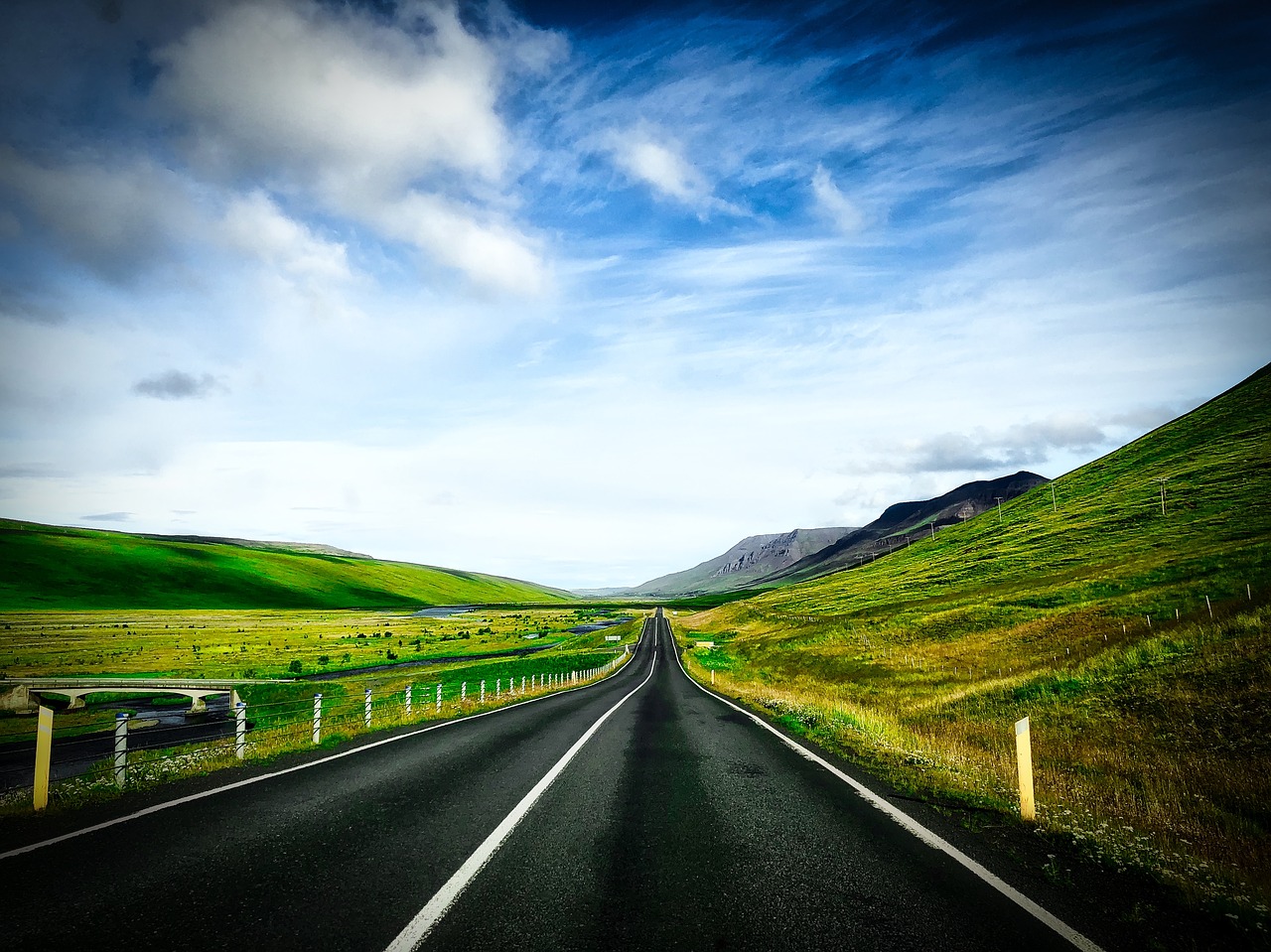 Iceland Landscapes Road Wallpapers