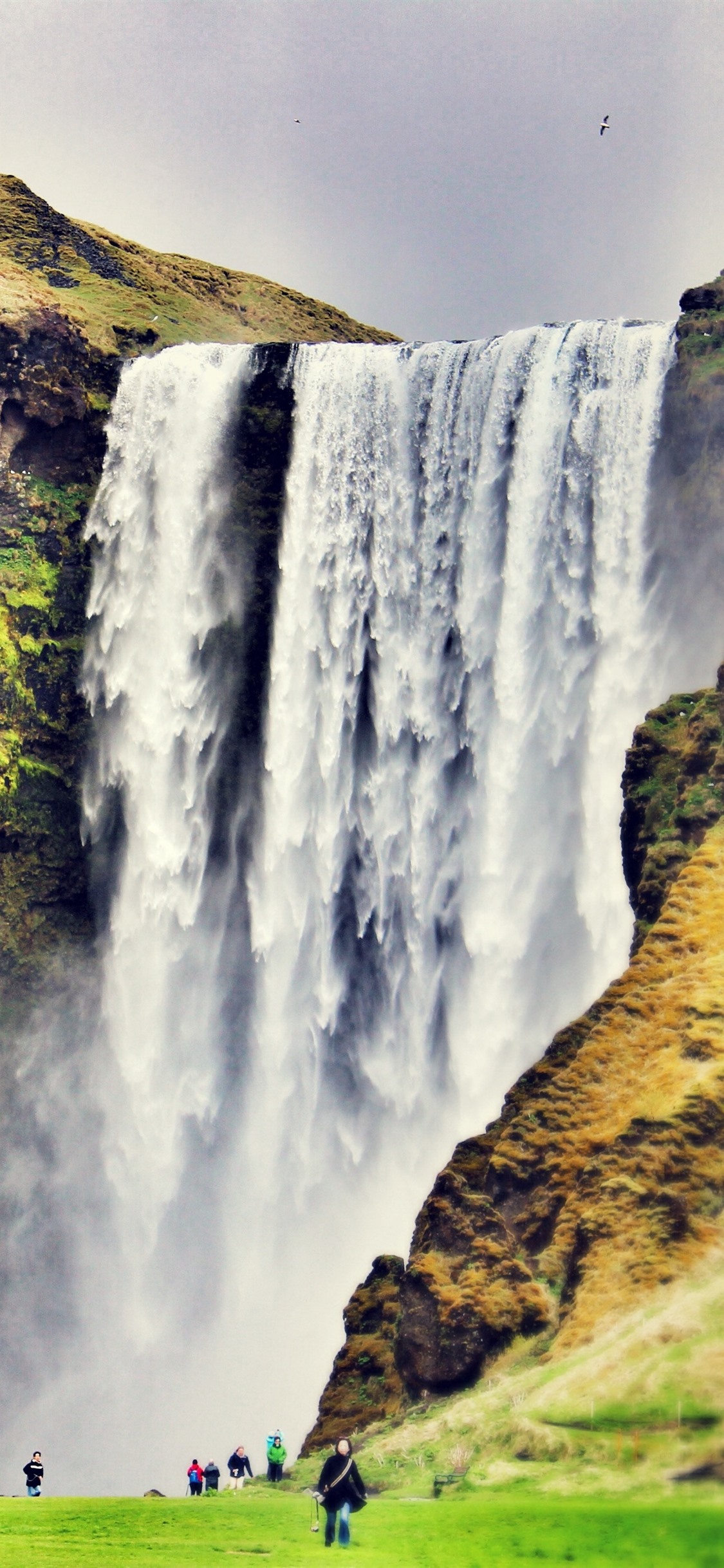 Iceland Skogafoss Waterfall Wallpapers