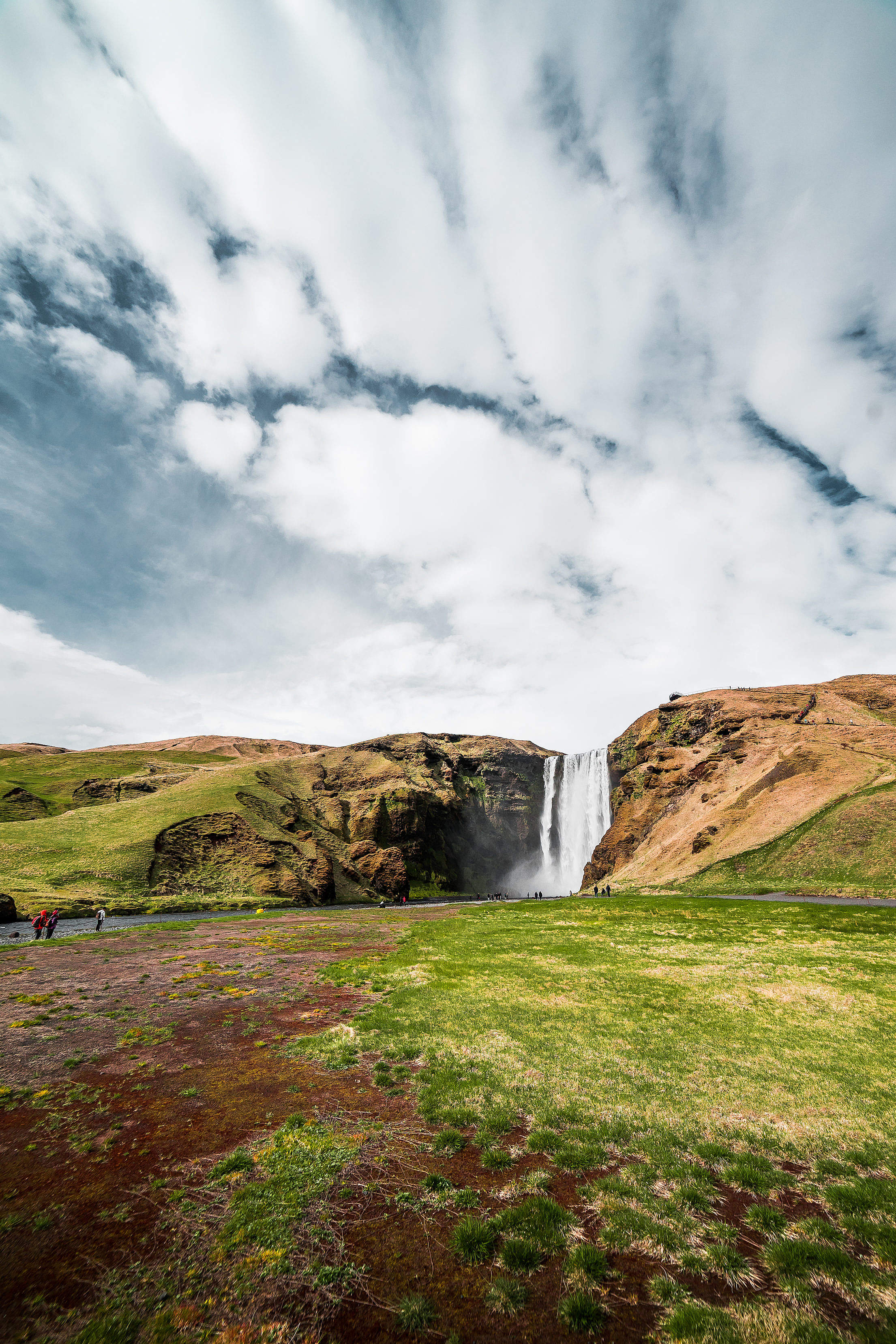 Iceland Skogafoss Waterfall Wallpapers