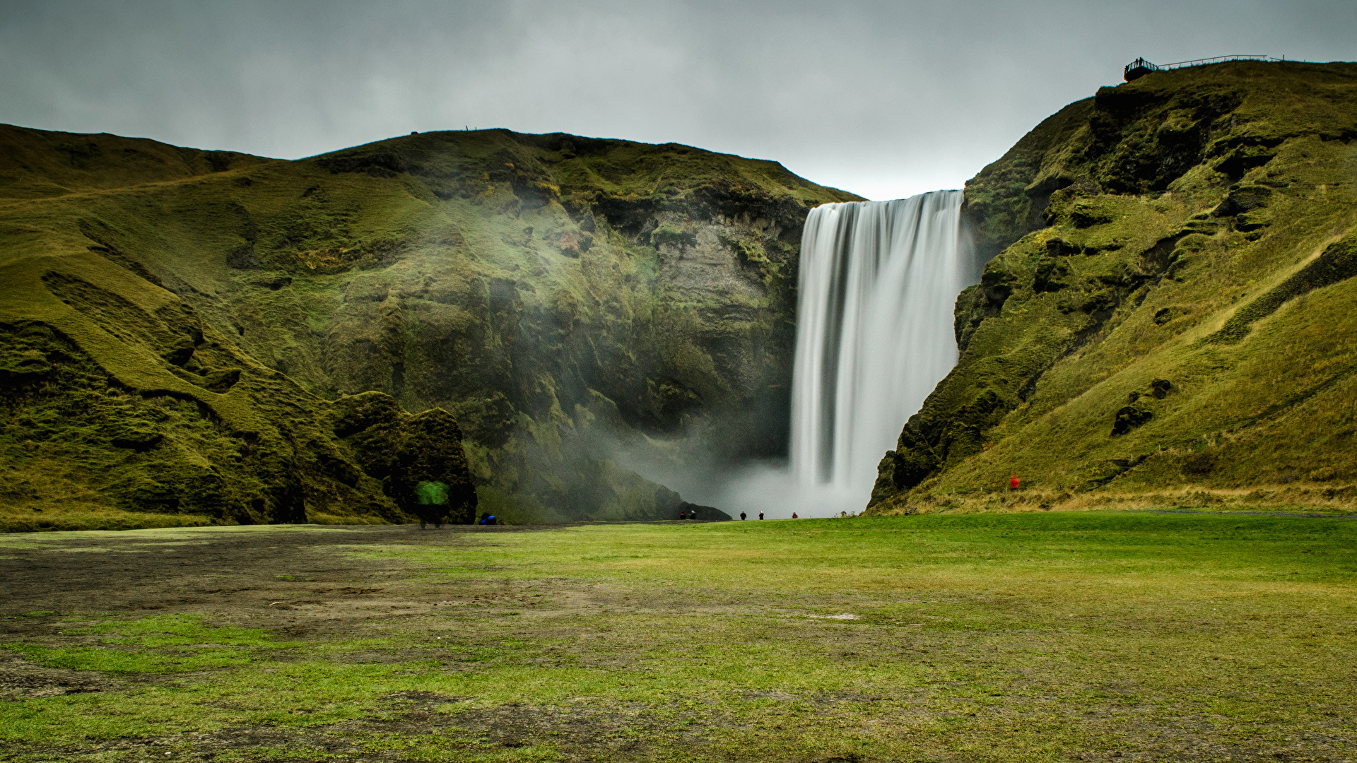 Iceland Skogafoss Waterfall Wallpapers