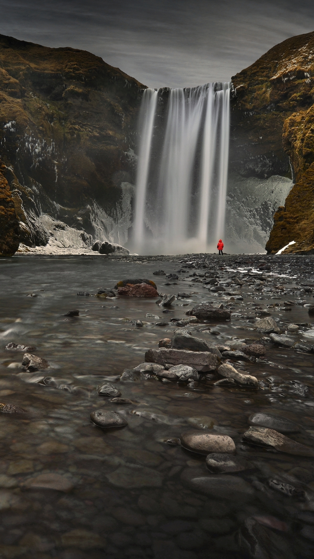 Iceland Skogafoss Waterfall Wallpapers