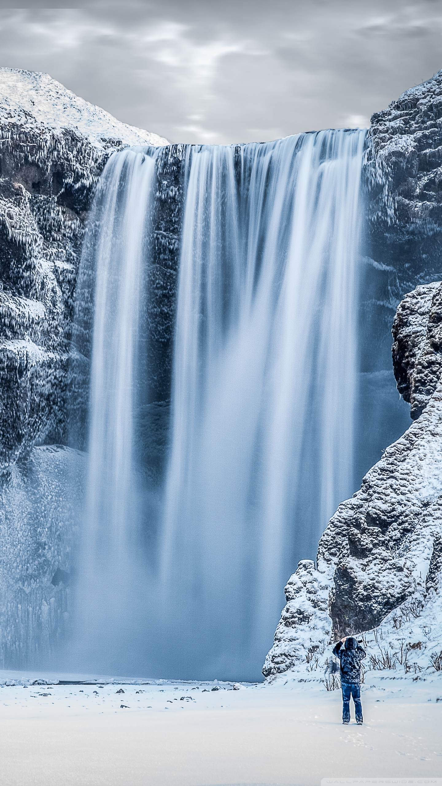 Iceland Skogafoss Waterfall Wallpapers