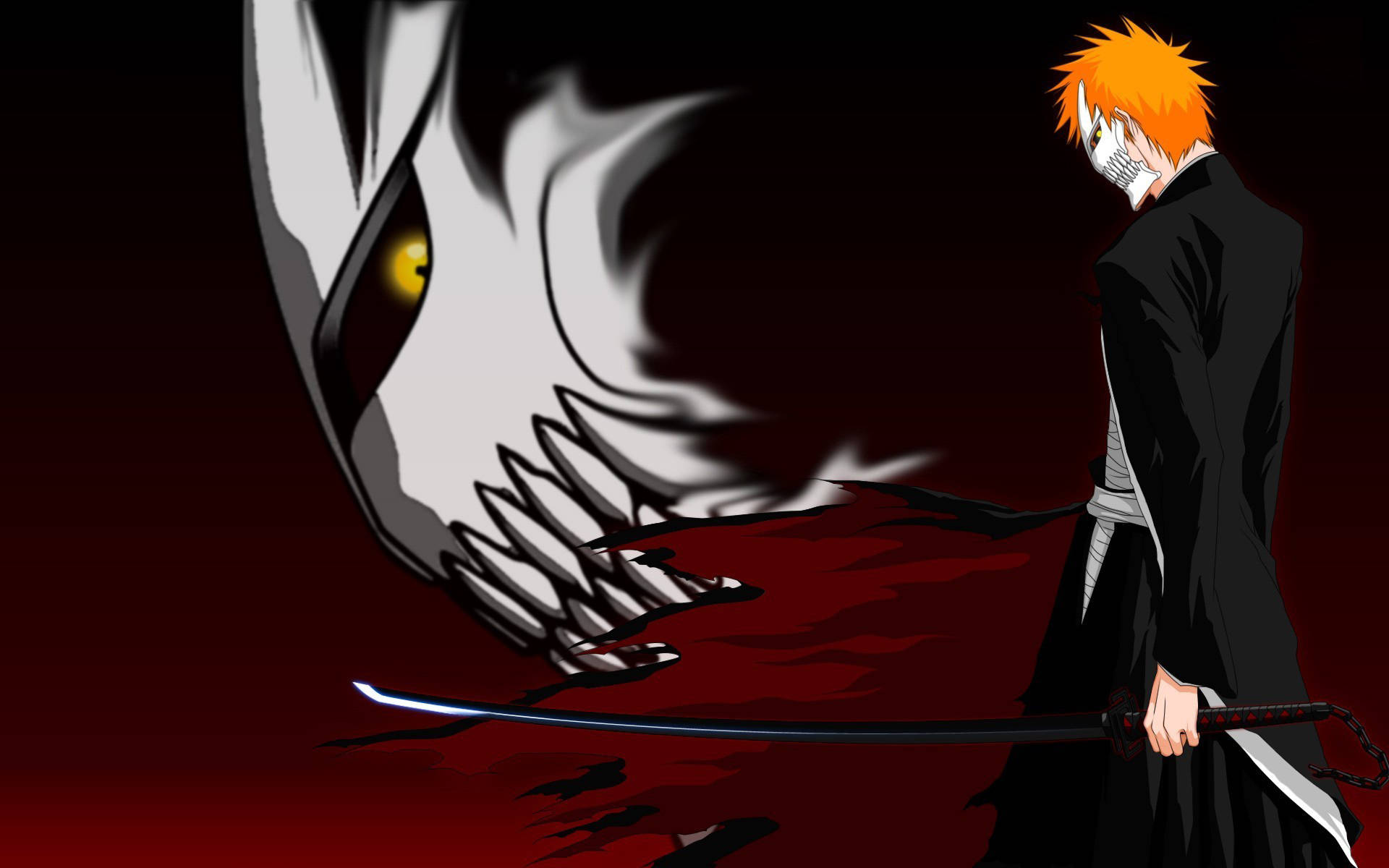 Ichigo Bankai Mask Wallpapers