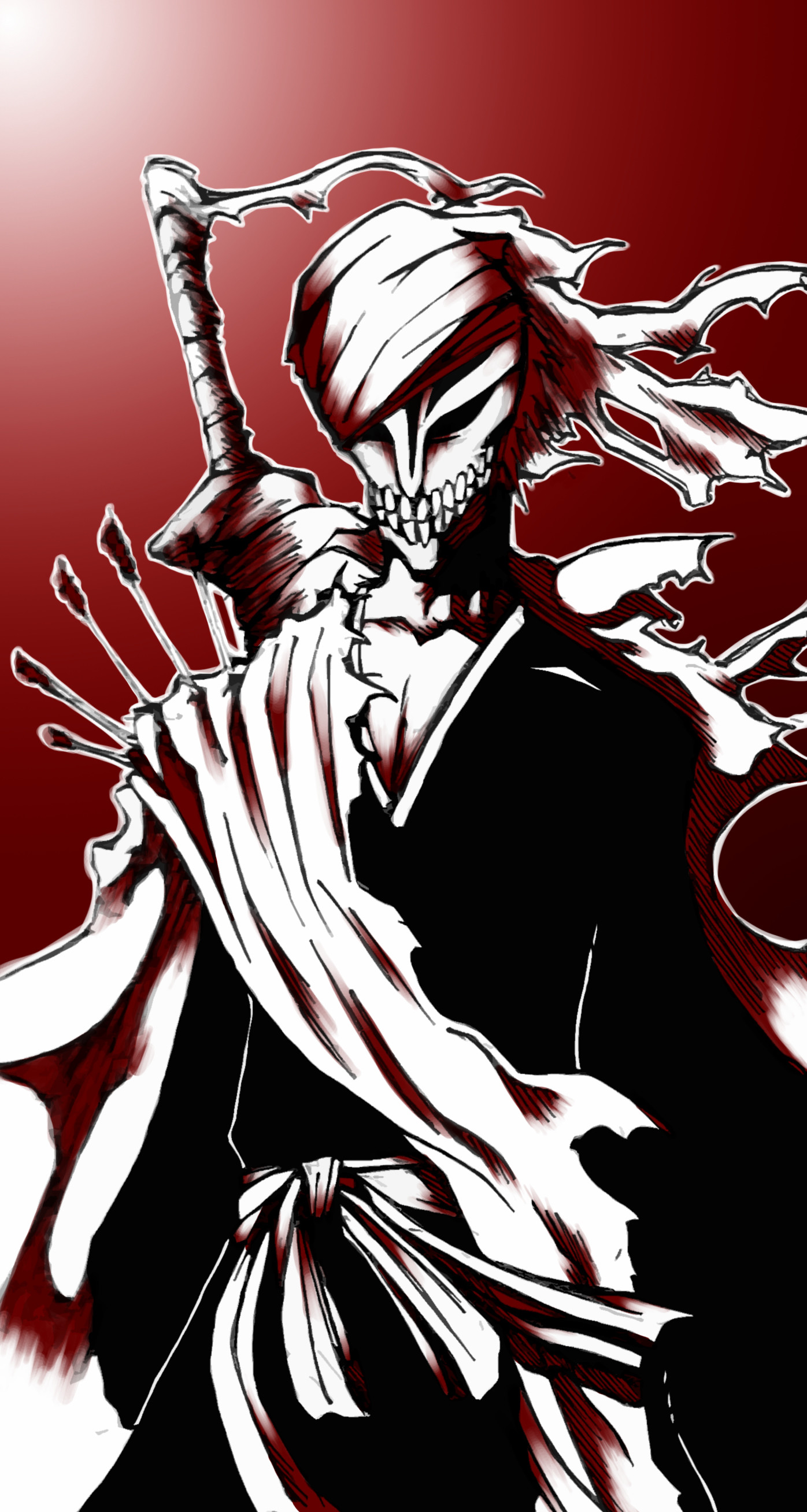 Ichigo Bankai Mask Wallpapers