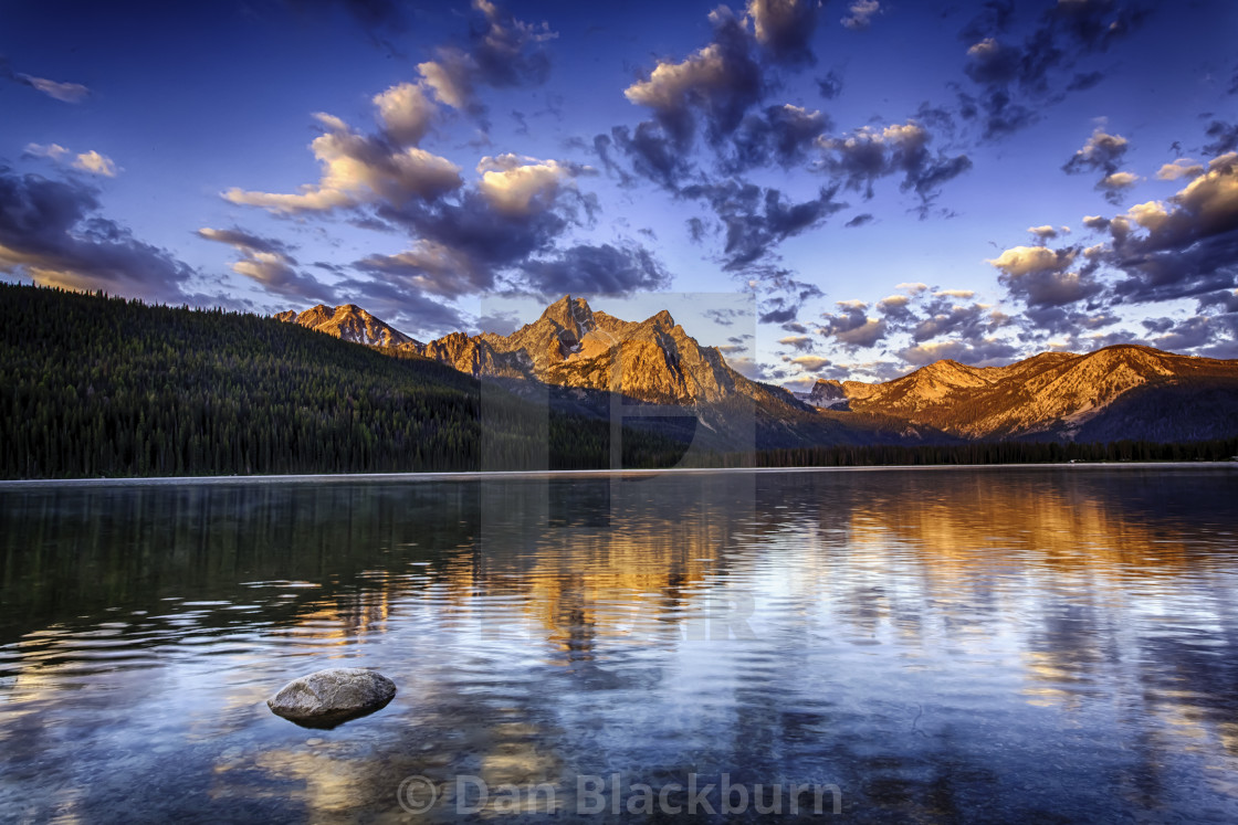 Idaho Stanley Lake Mountain Reflection Wallpapers