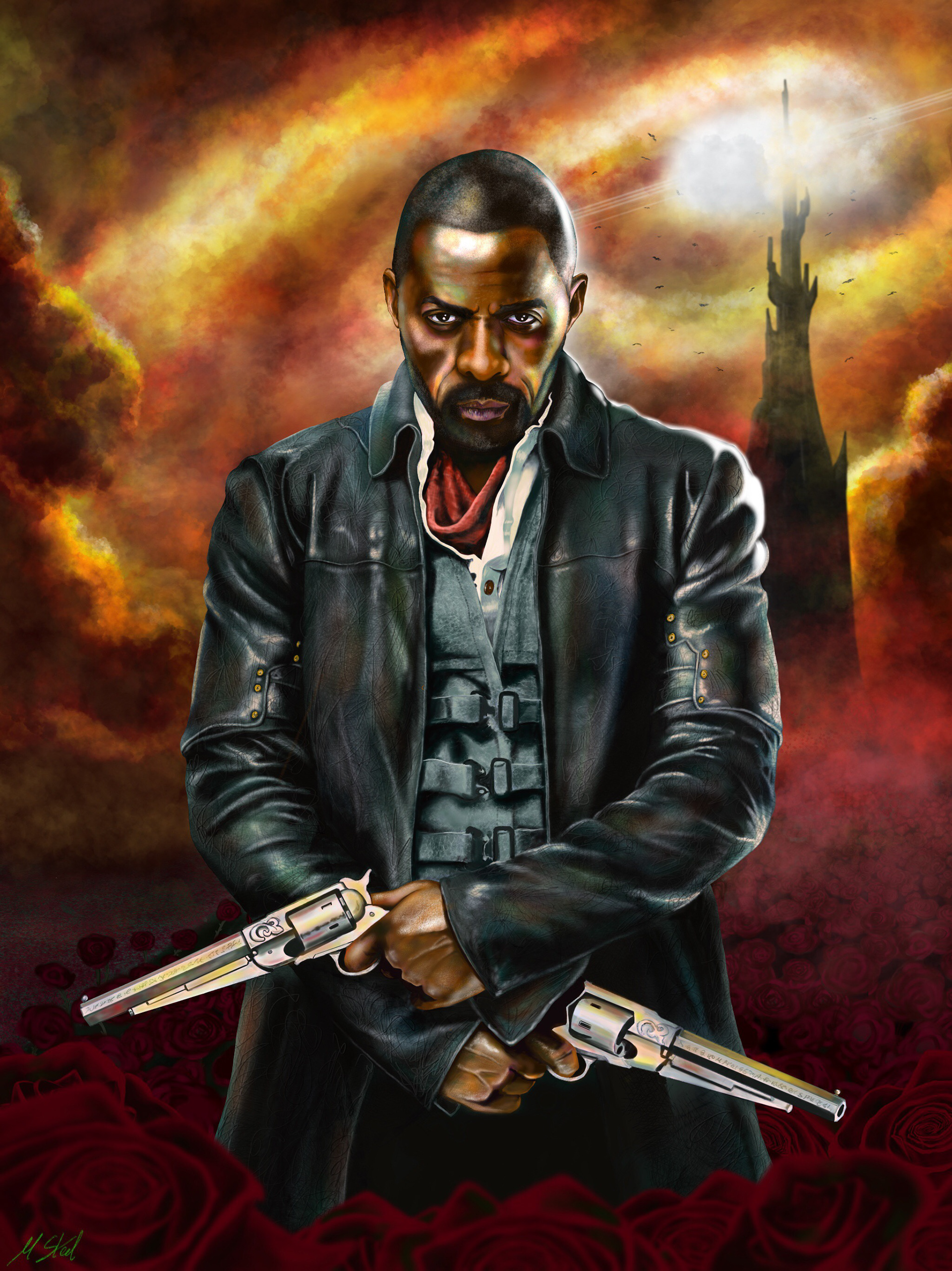 Idris Elba As The Gunslinger In The Dark Tower Movie Wallpapers