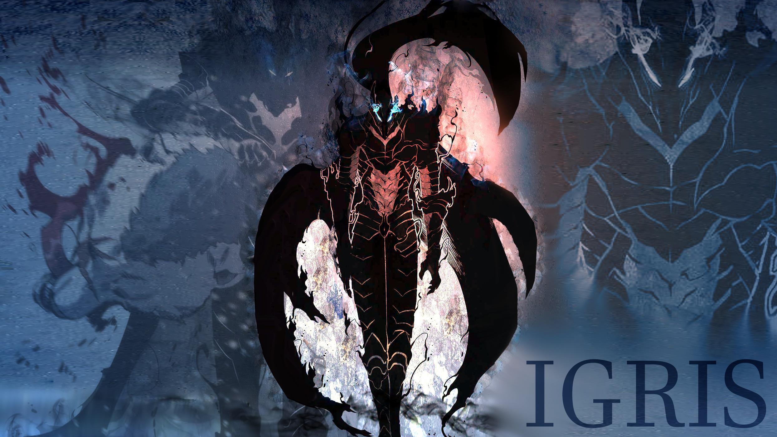 Igris And Iron Solo Leveling Wallpapers