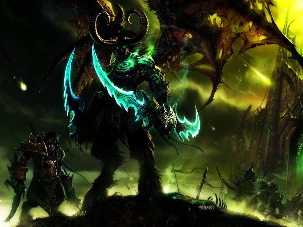 Illidan Stomrage WoW Wallpapers