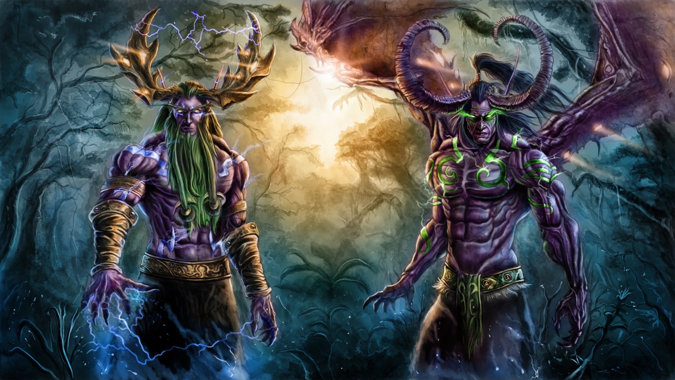 Illidan Stomrage WoW Wallpapers