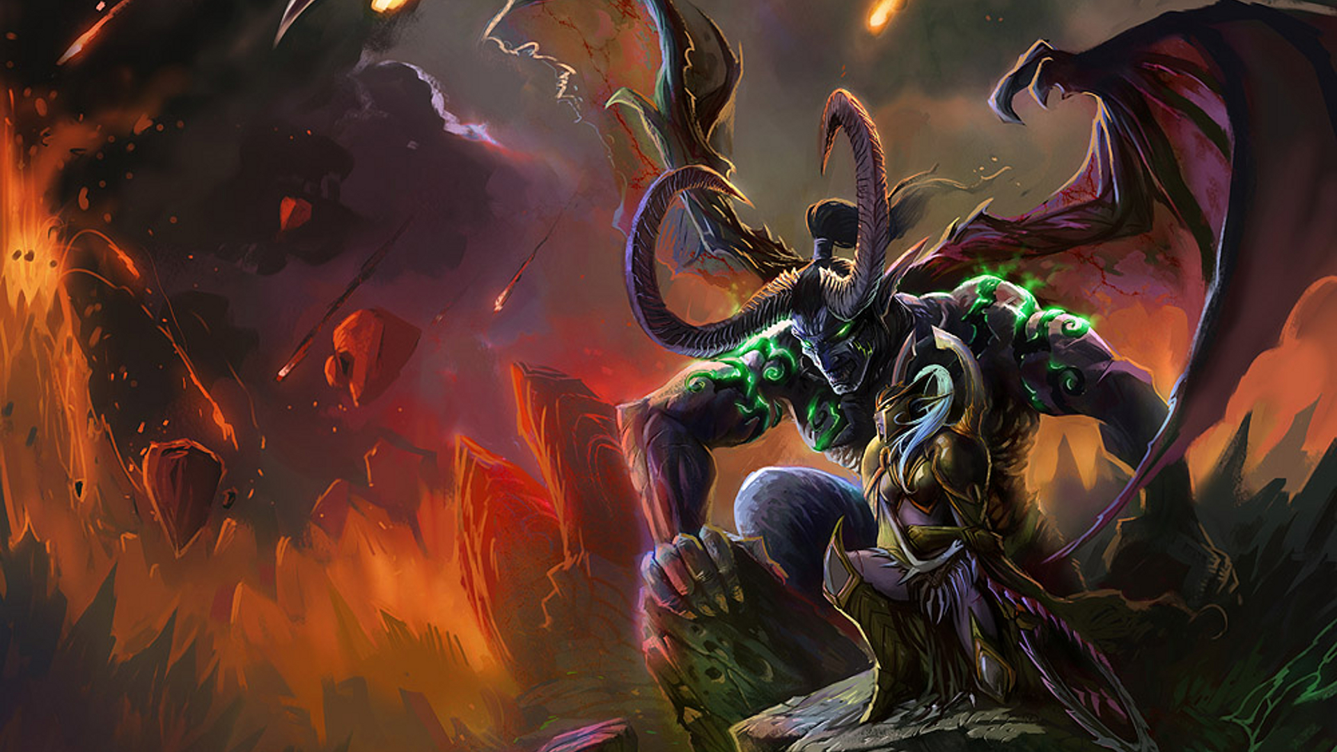 Illidan Stomrage WoW Wallpapers