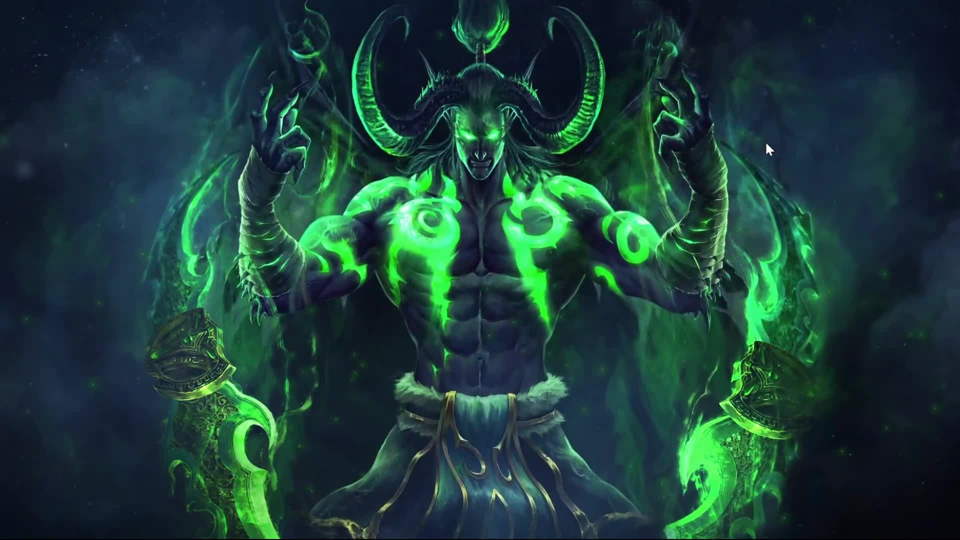 Illidan Stomrage WoW Wallpapers