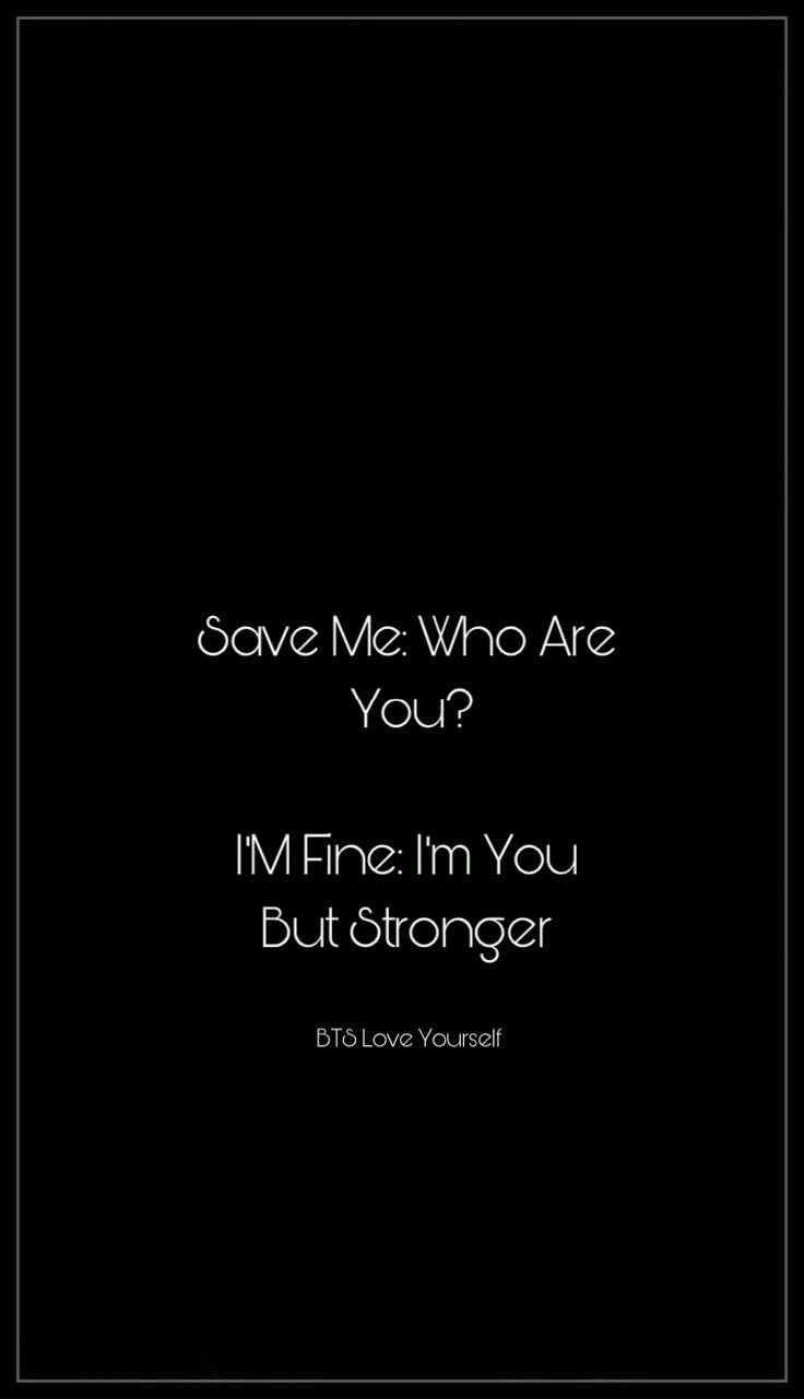 Im Fine || Save Me Wallpapers