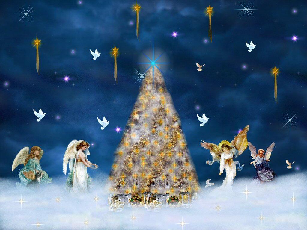 Images Of Christmas Angels Wallpapers