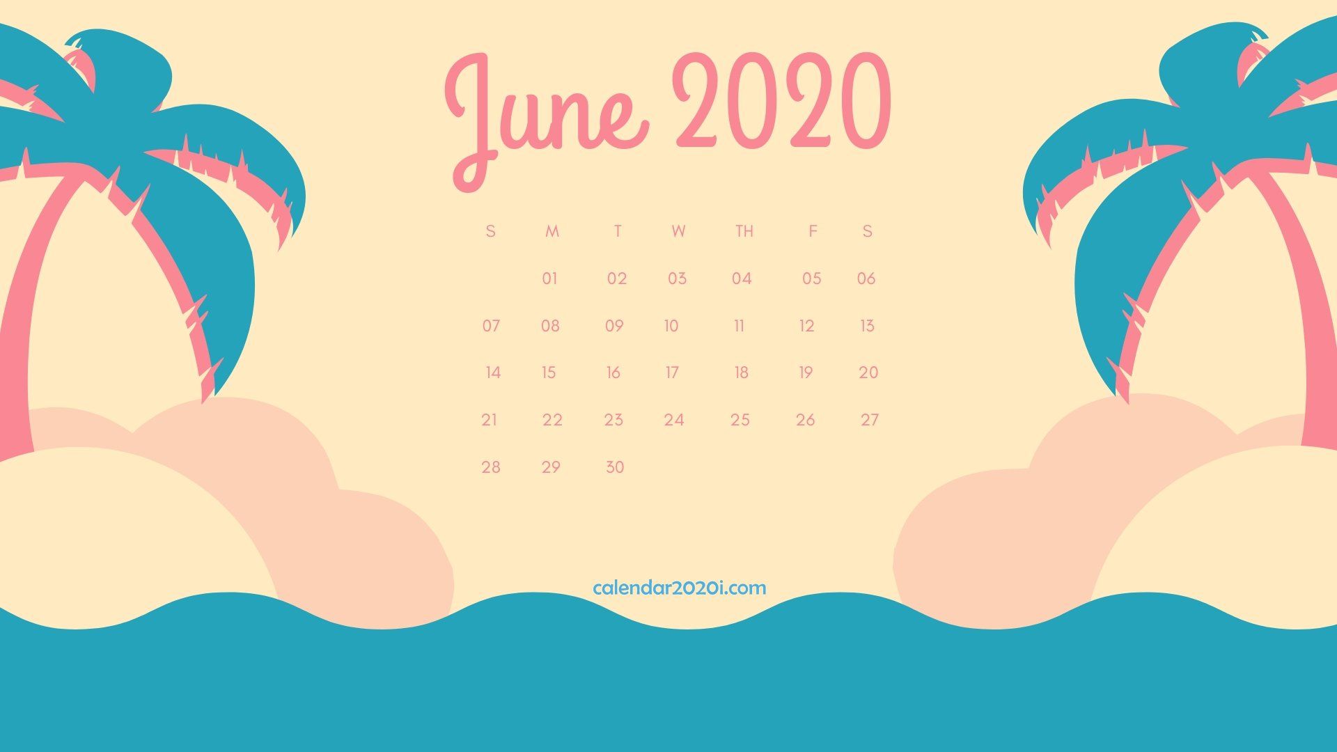 Images Of June 2020 Calendar Wallpapers