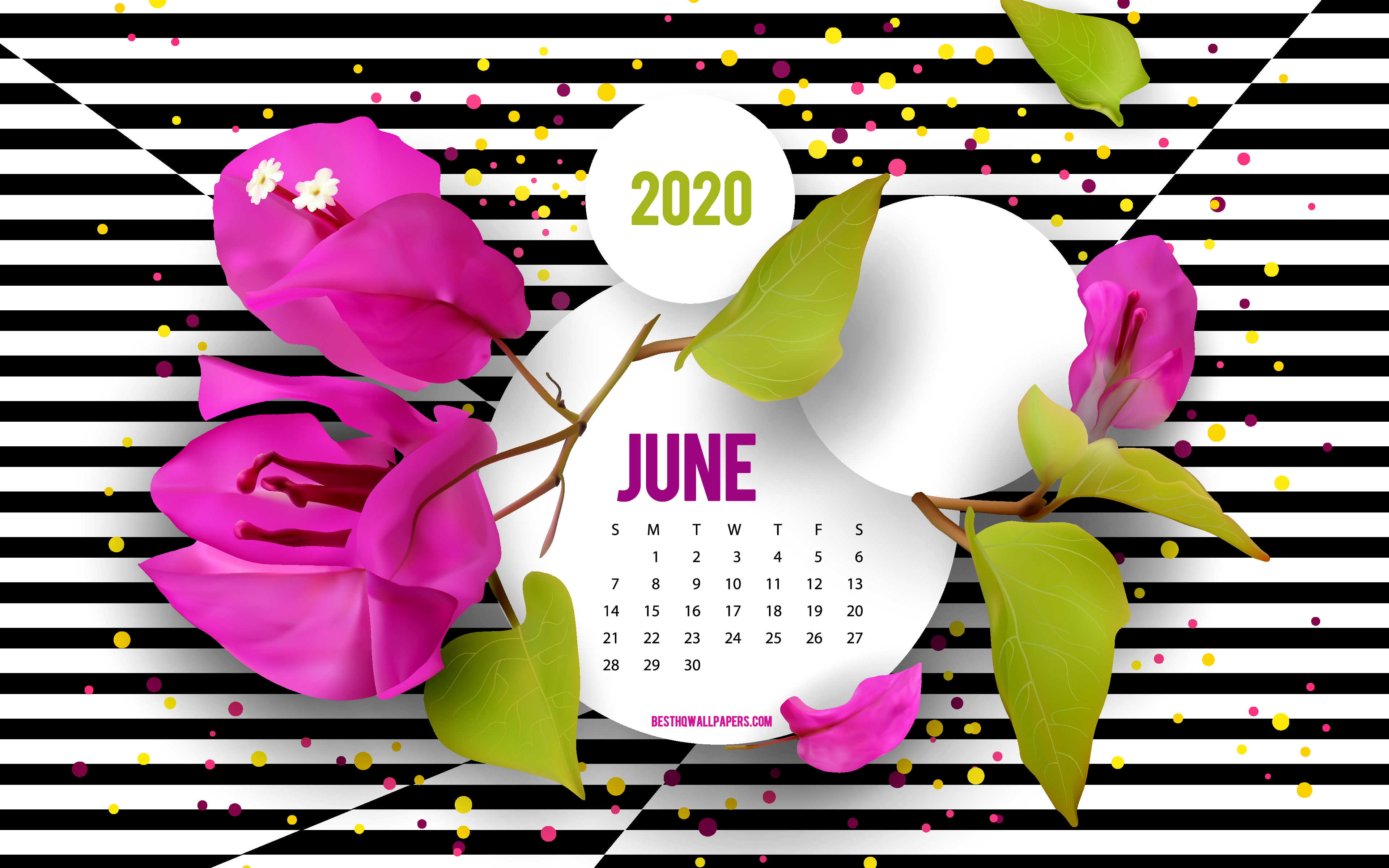 Images Of June 2020 Calendar Wallpapers