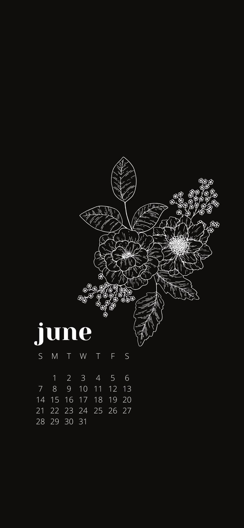 Images Of June 2020 Calendar Wallpapers