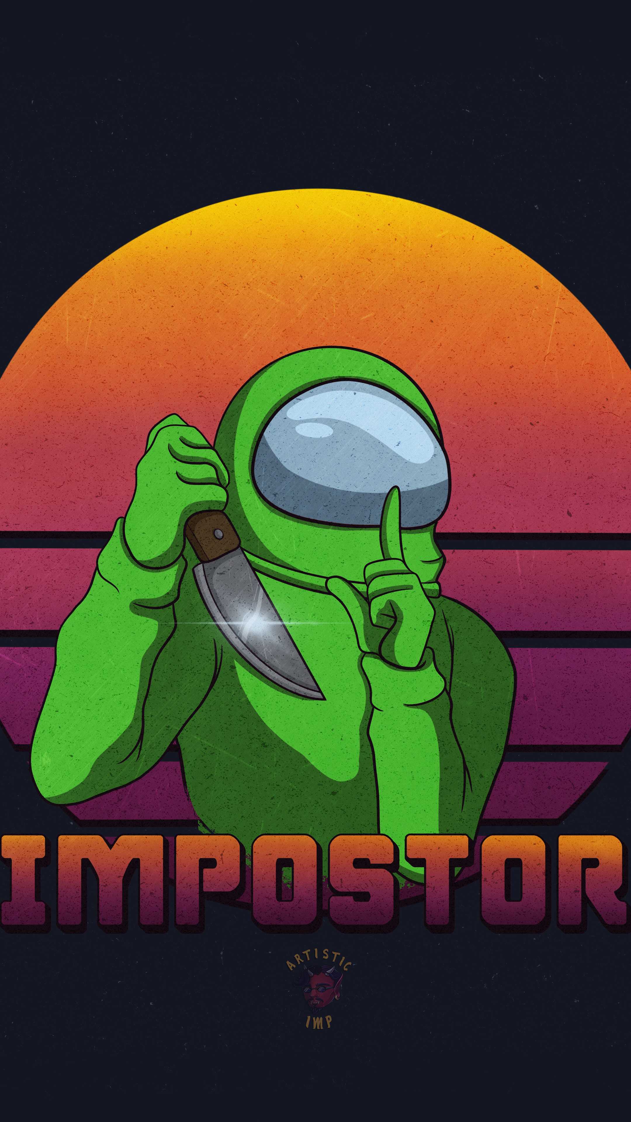 Imposter Website Among Us Wallpapers