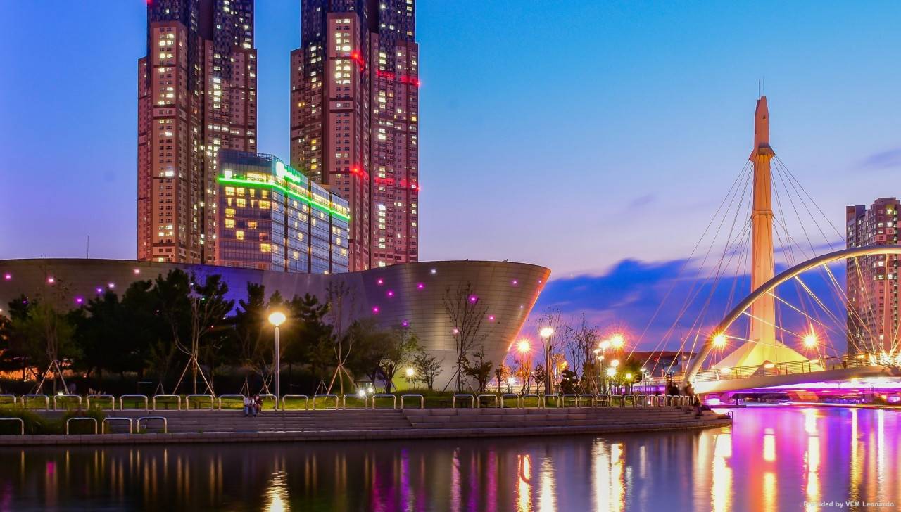 Incheon Songdo Bridge Wallpapers