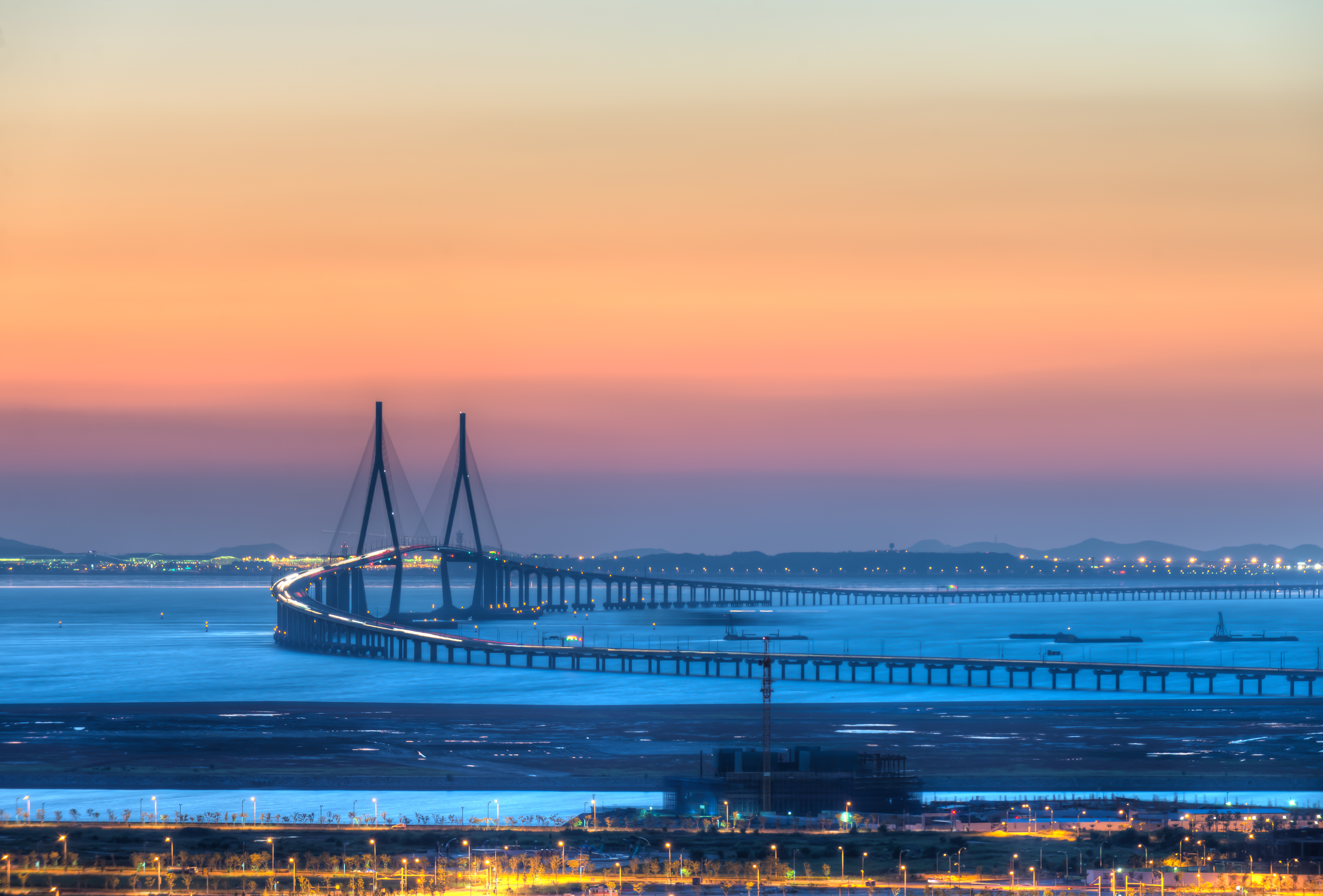 Incheon Songdo Bridge Wallpapers