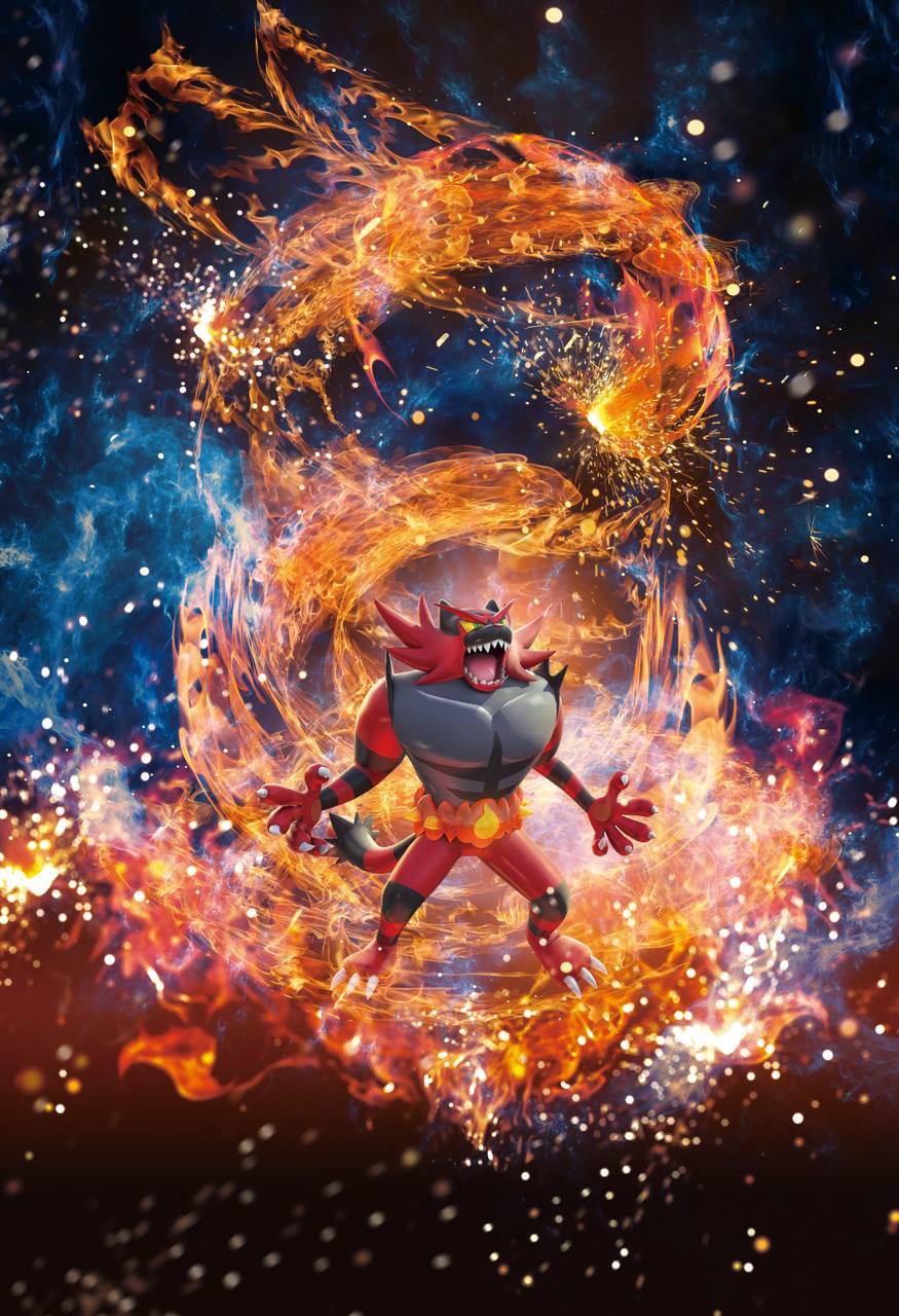 Incineroar Background