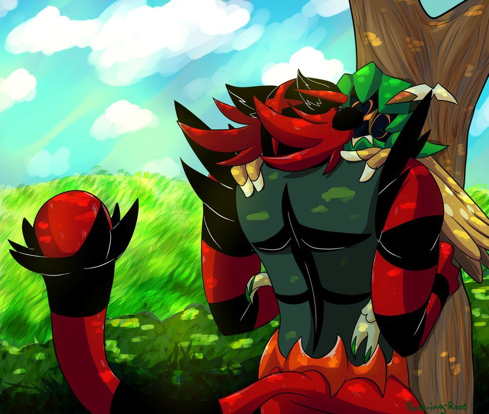 Incineroar Background