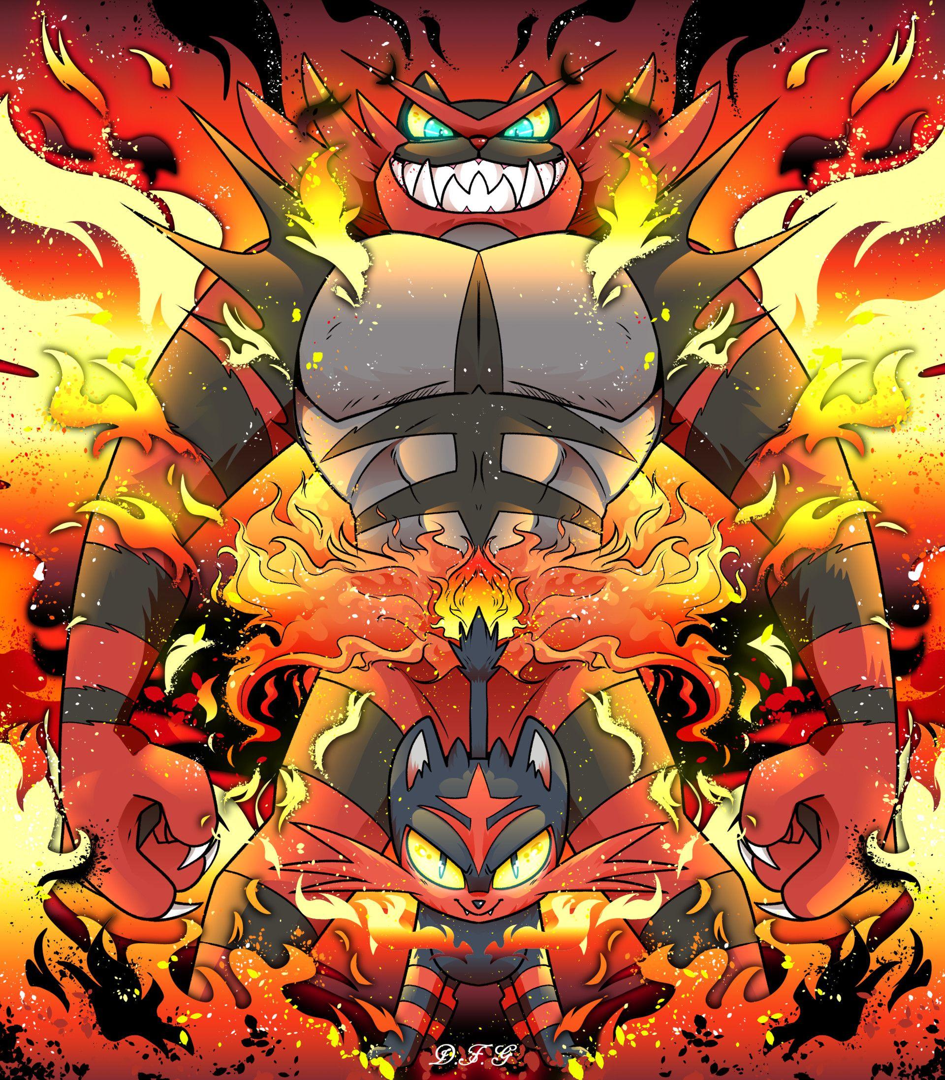 Incineroar Hd Wallpapers