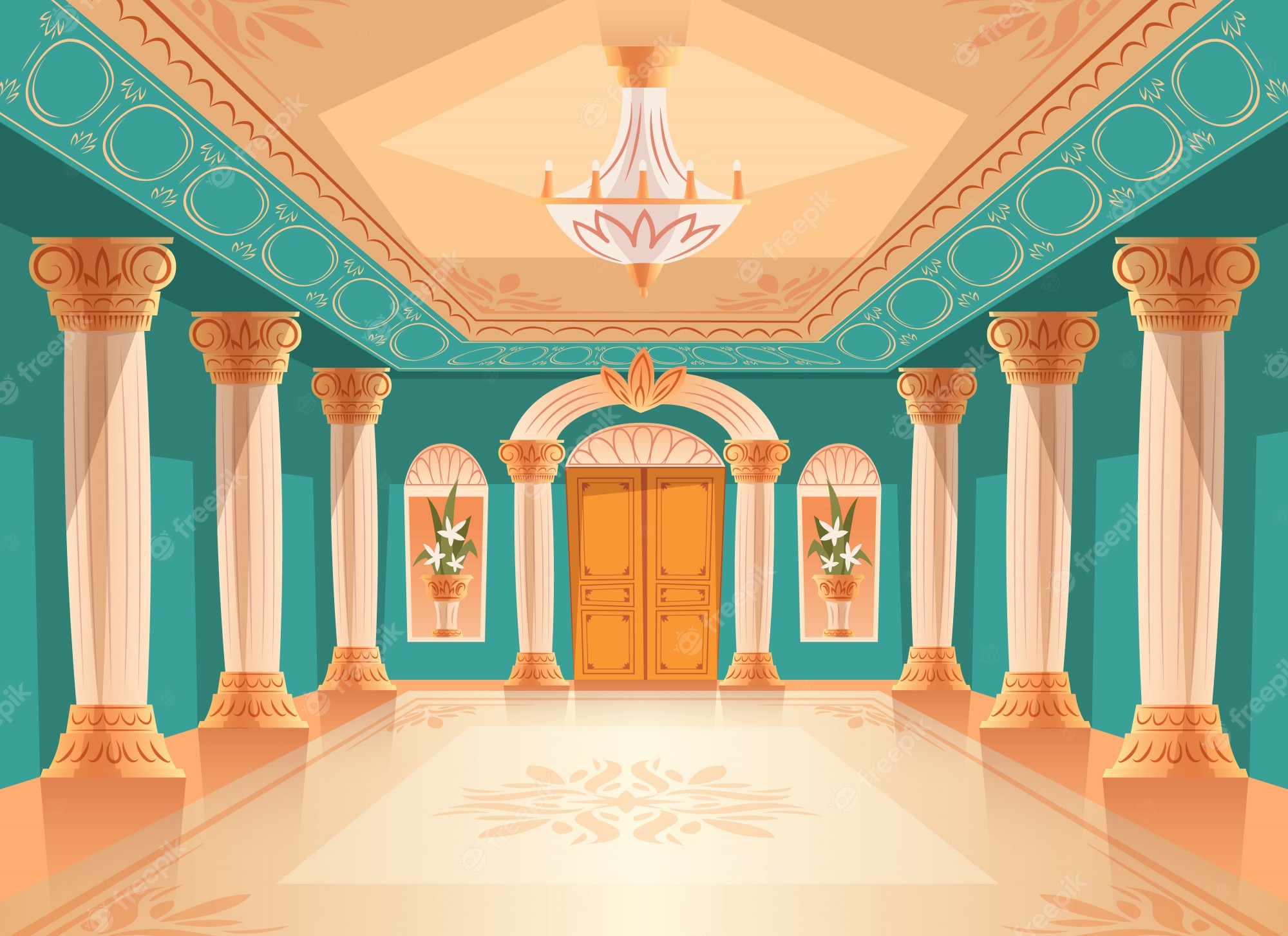 Indian Palace Background