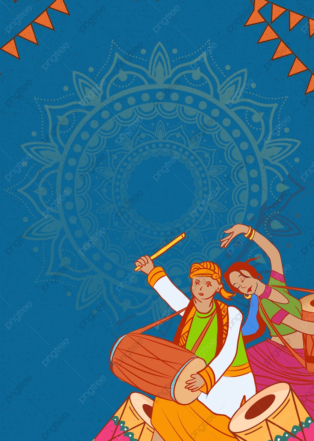 Indian Traditional Background