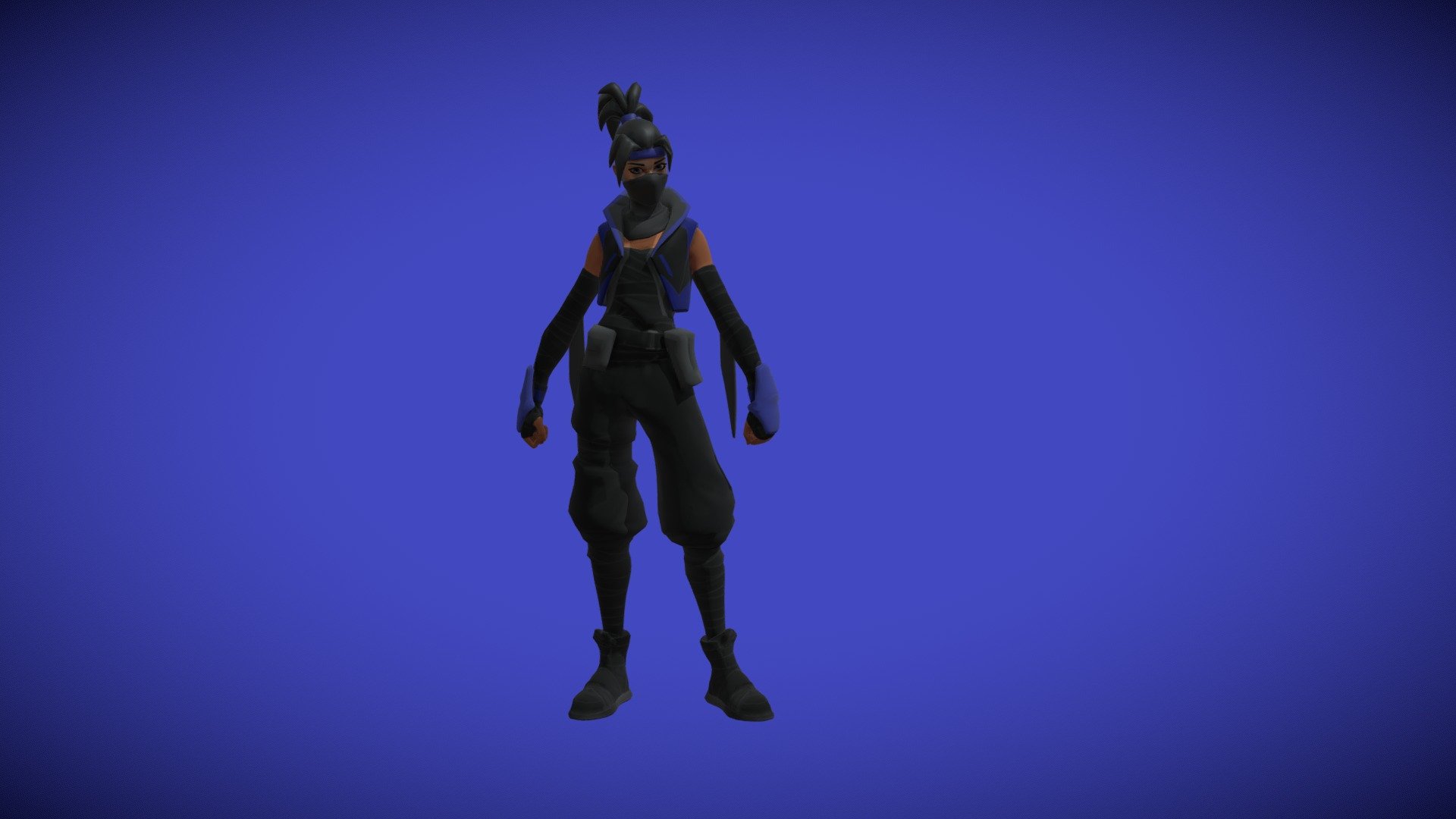 Indigo Kuno Fortnite Wallpapers