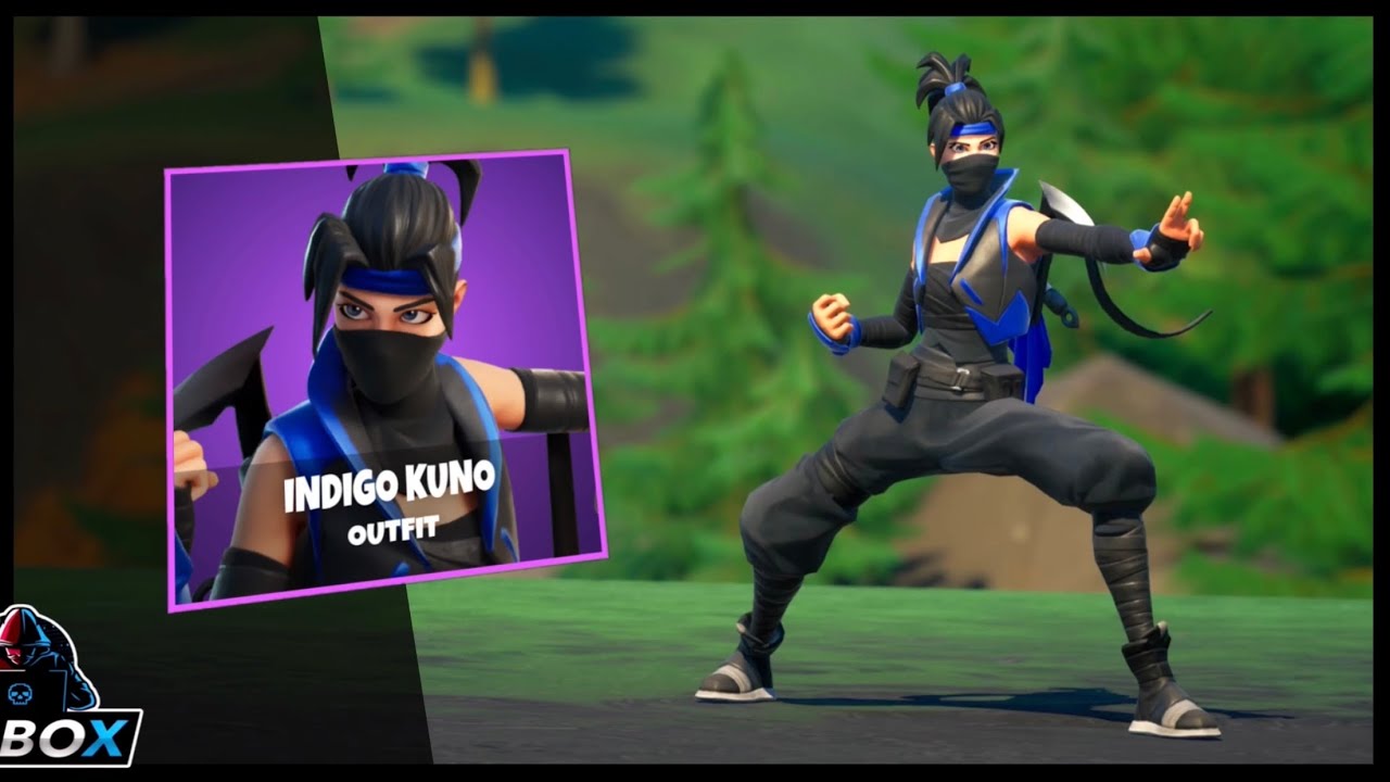 Indigo Kuno Fortnite Wallpapers