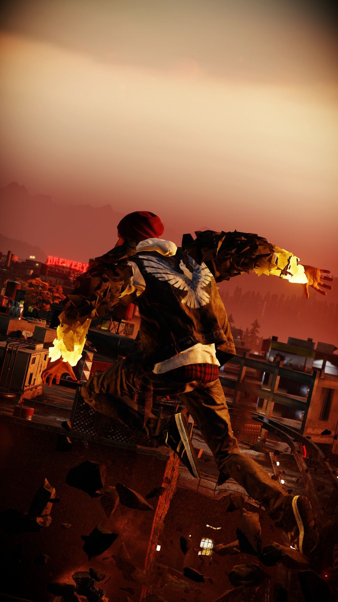 Infamous Second Son Iphone Wallpapers