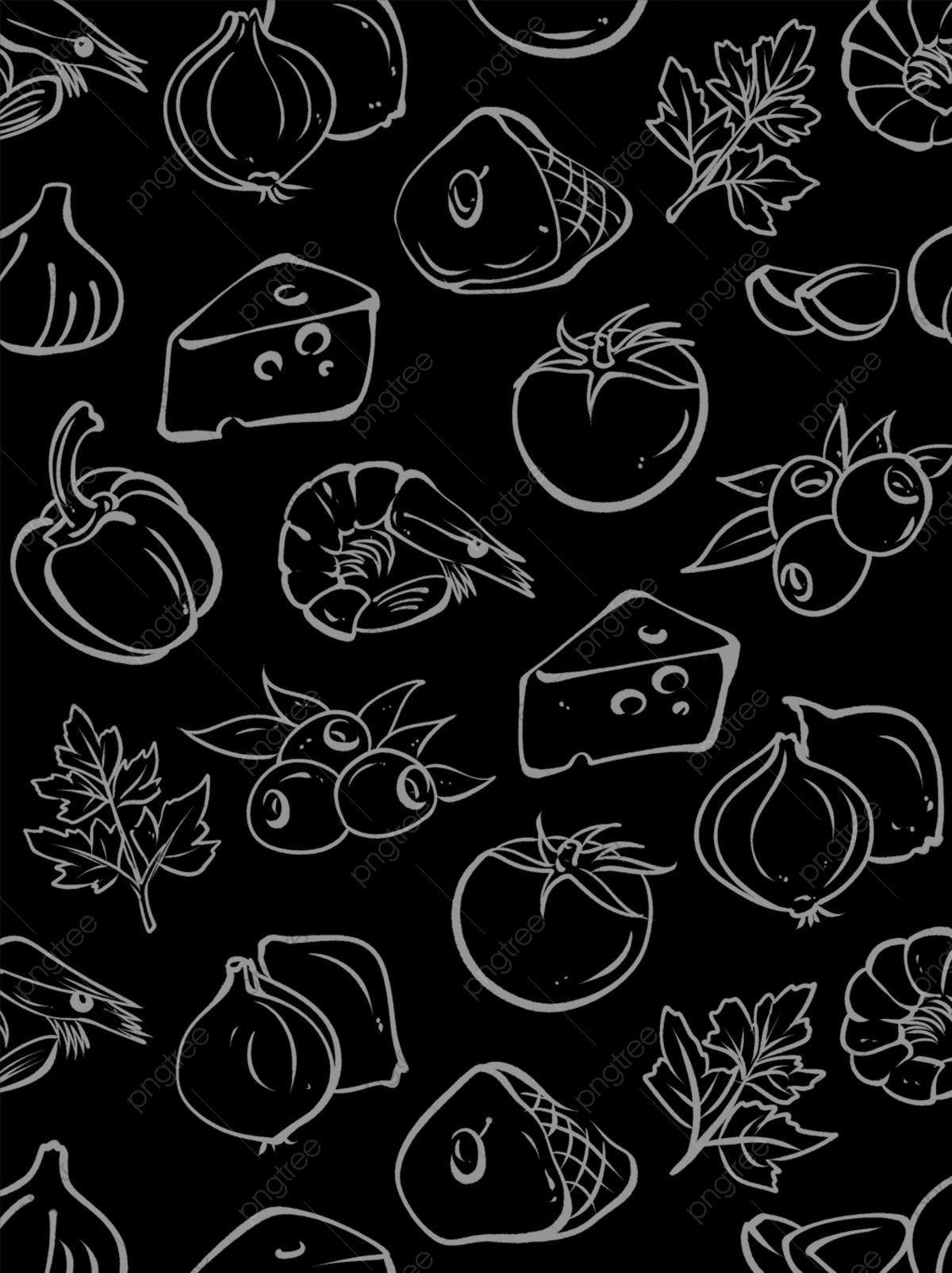 Ingredients Background