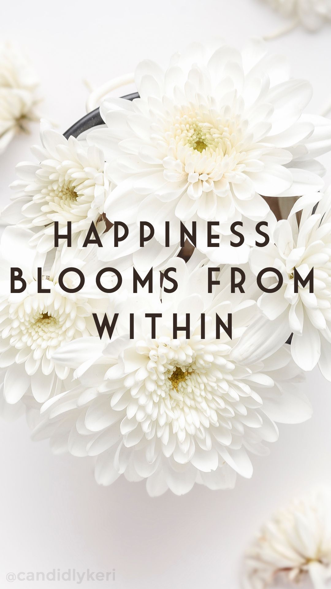 Inspirational Floral Quote Wallpapers