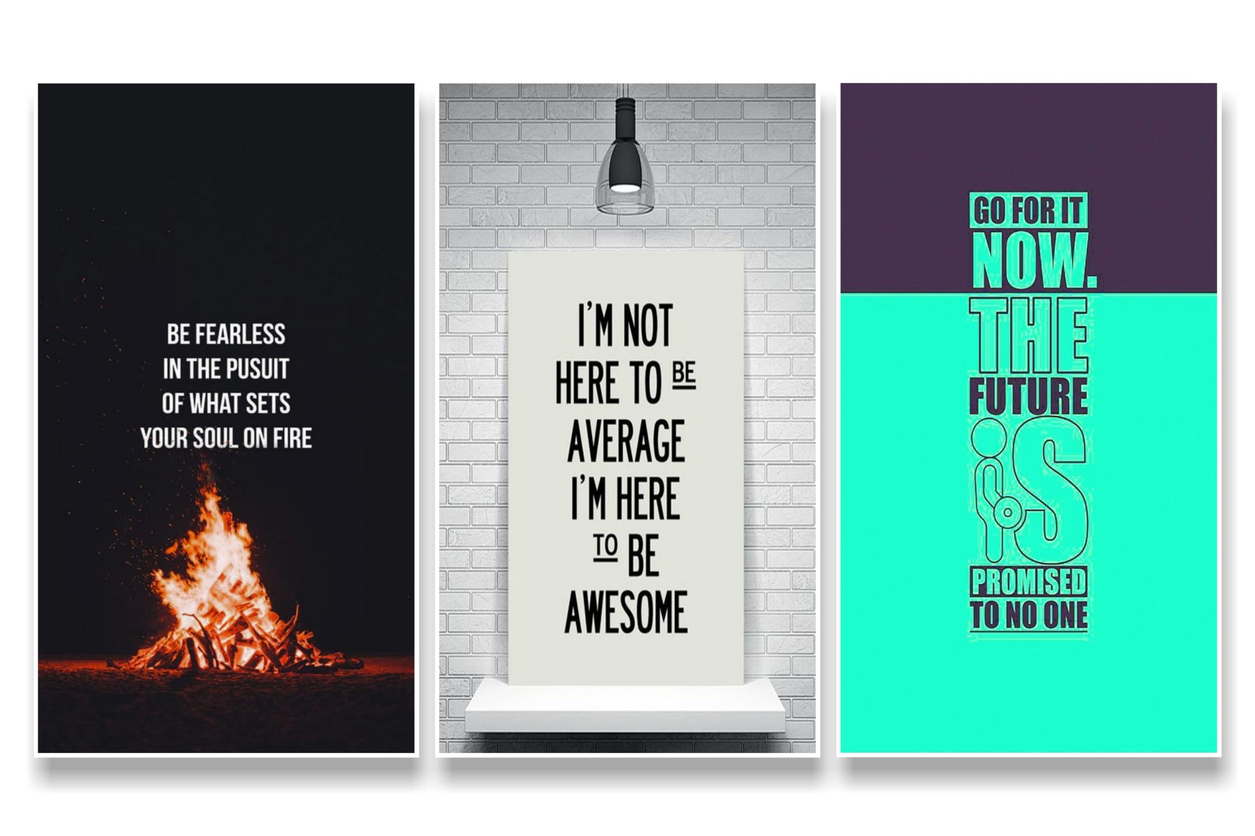 Inspirational Quotes Fire Wallpapers