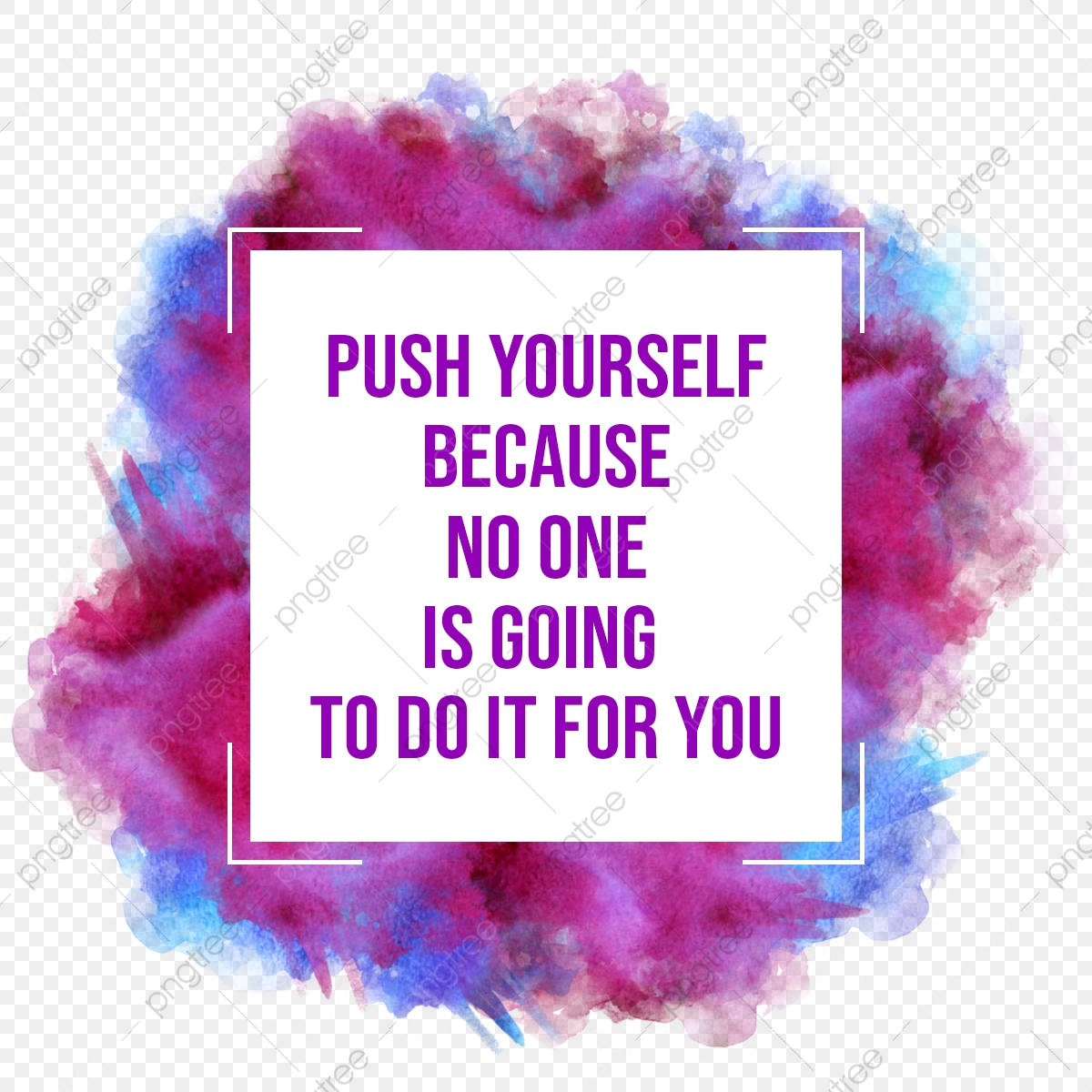 Inspirational Quotes Purple Background