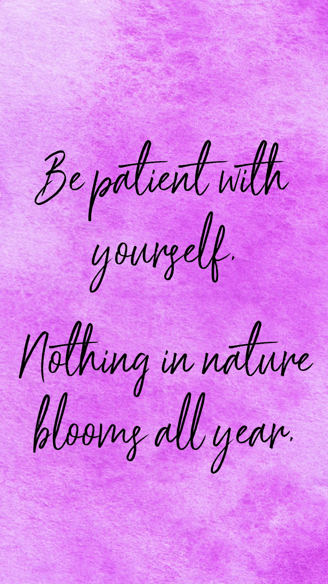 Inspirational Quotes Purple Background