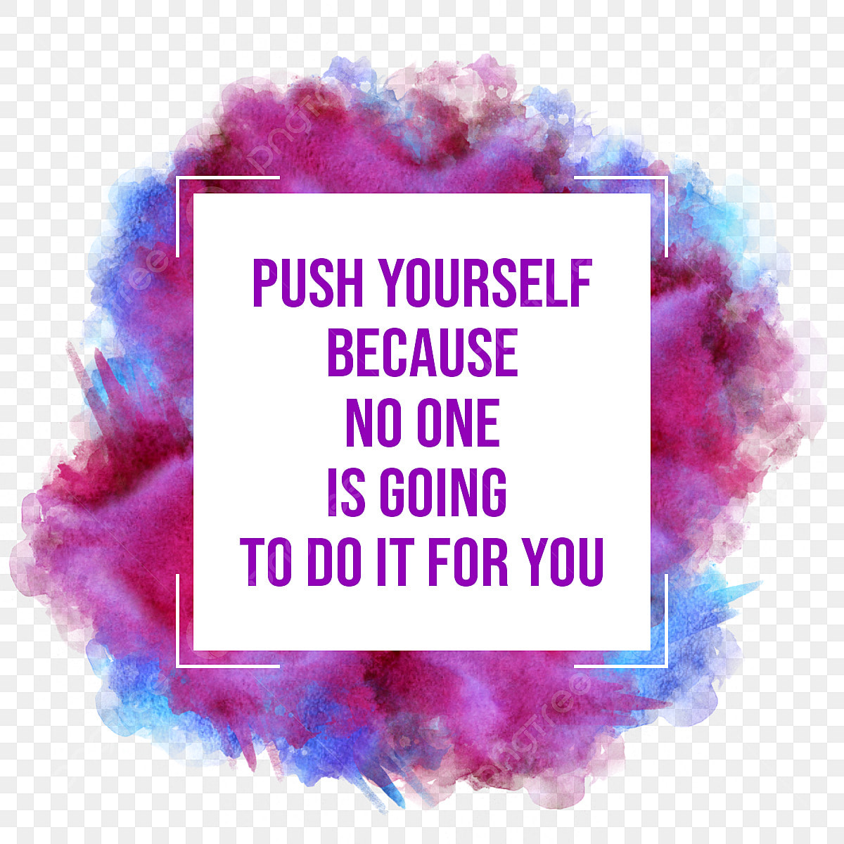 Inspirational Quotes Purple Background