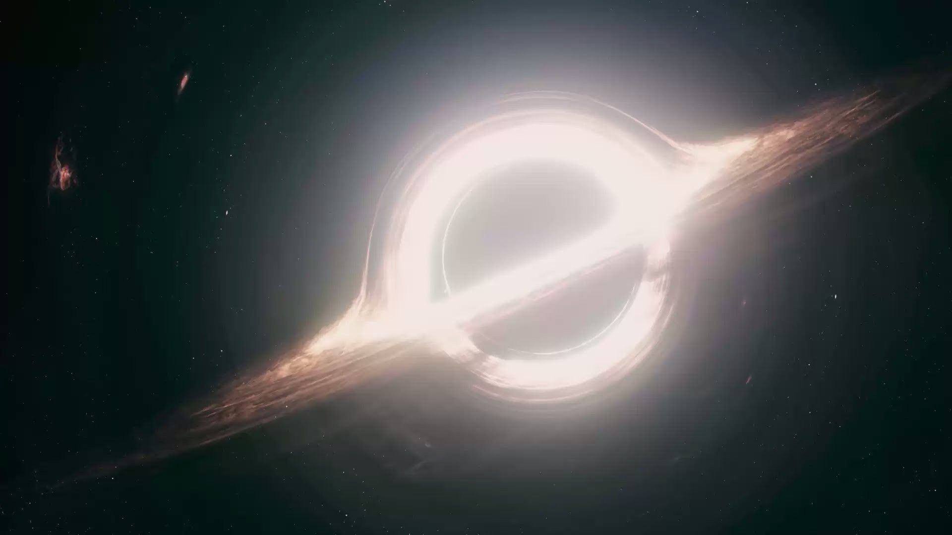 Interstellar Black Hole 1920X1080 Wallpapers