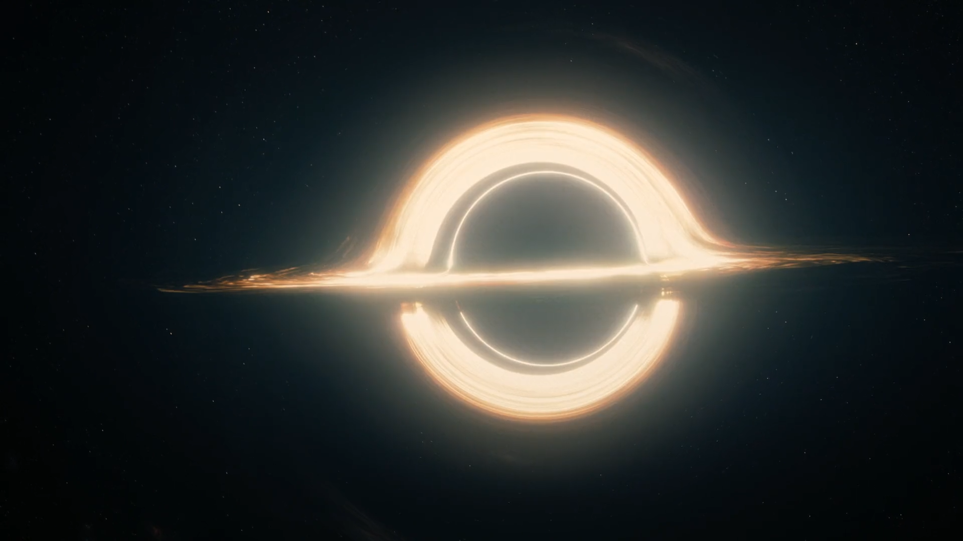 Interstellar Black Hole 1920X1080 Wallpapers