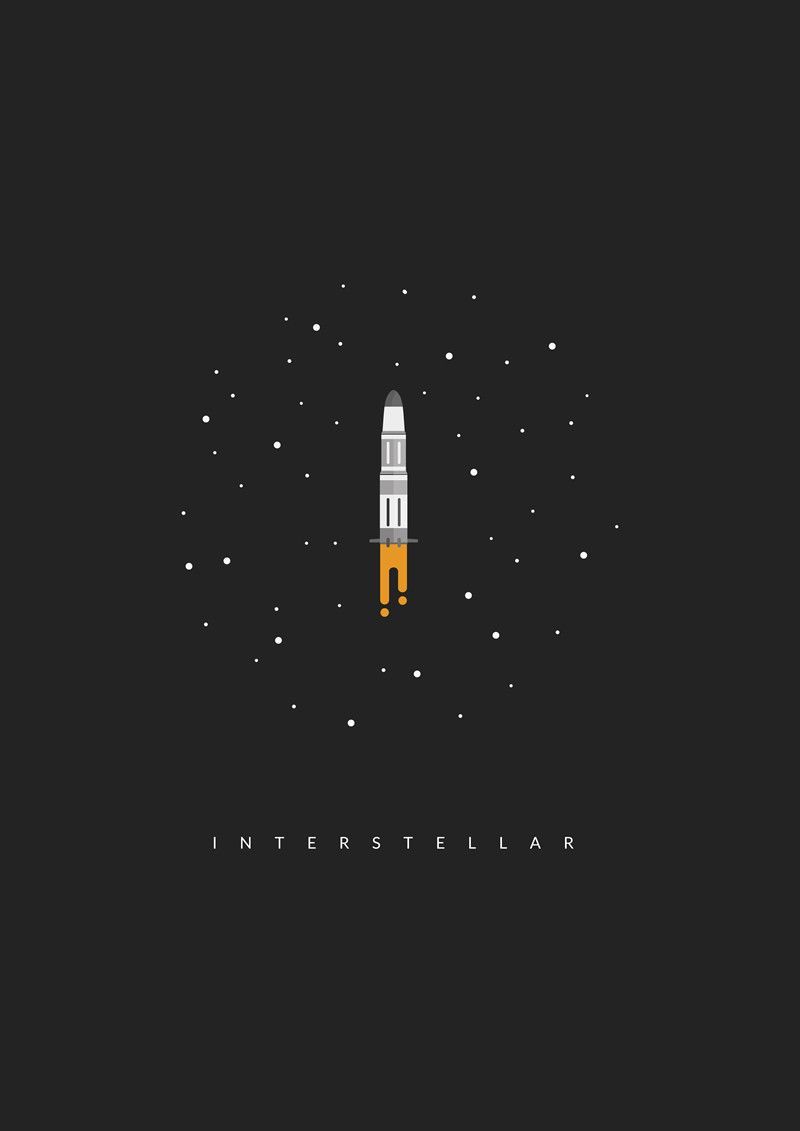 Interstellar Minimalist Wallpapers