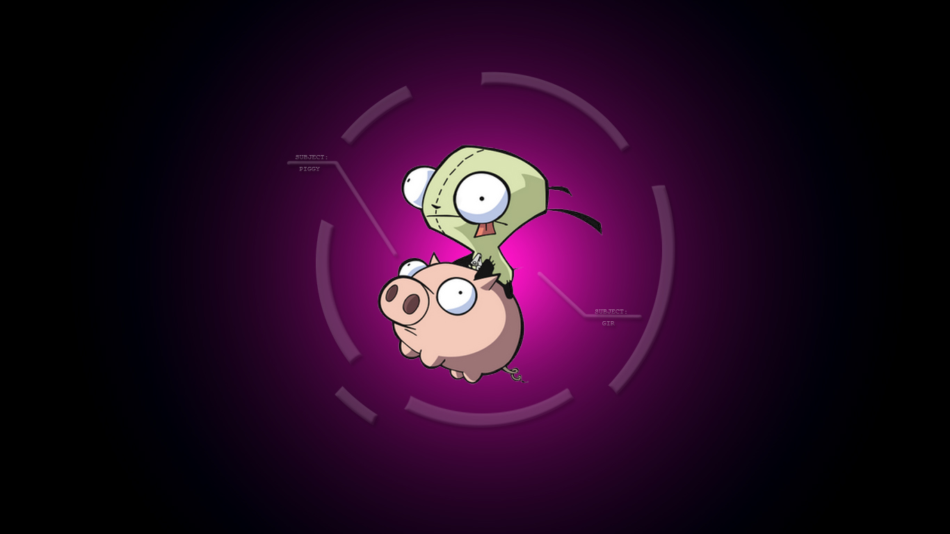 Invader Zim Gir Phone Wallpapers