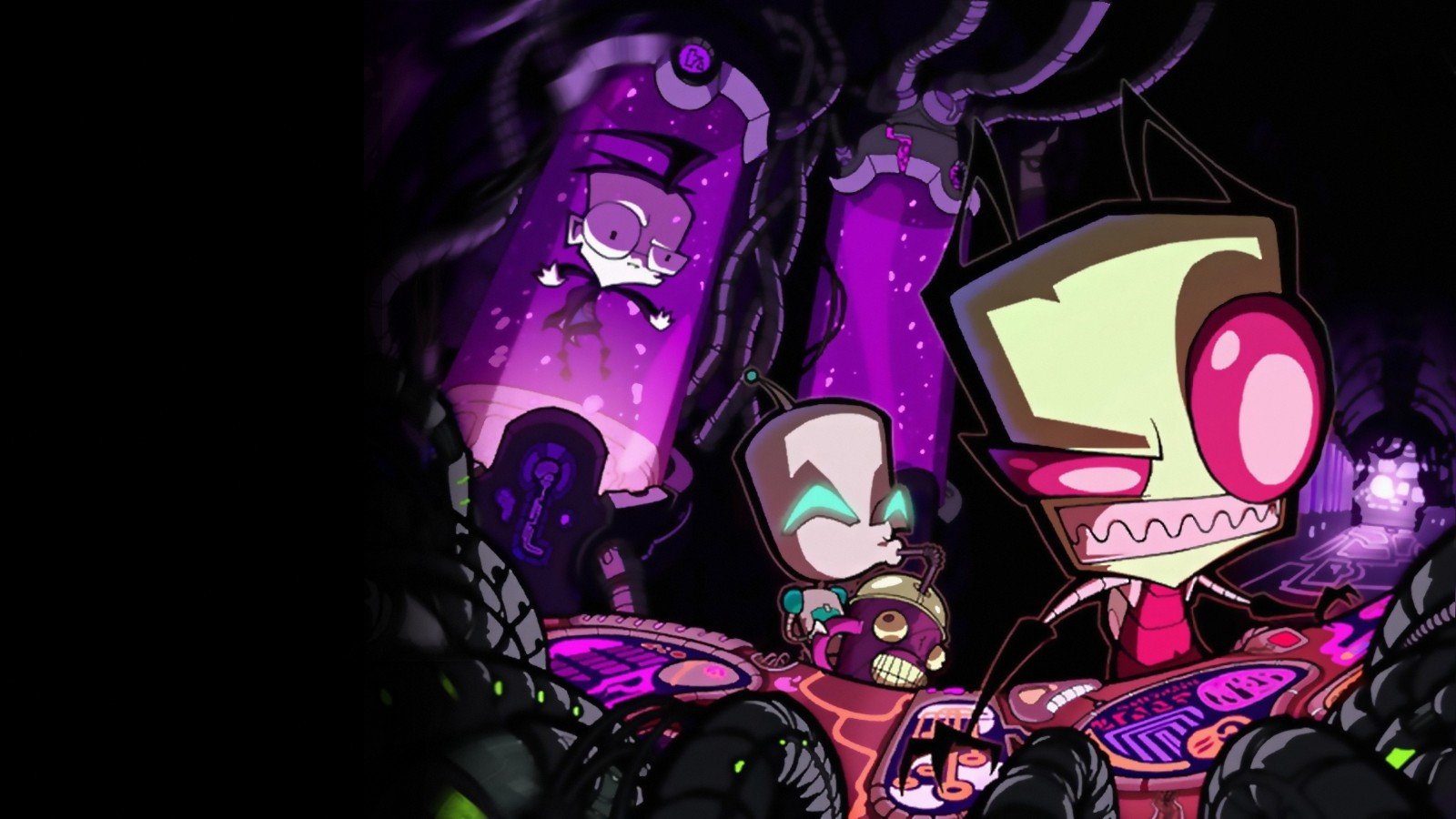 Invader Zim Gir Phone Wallpapers