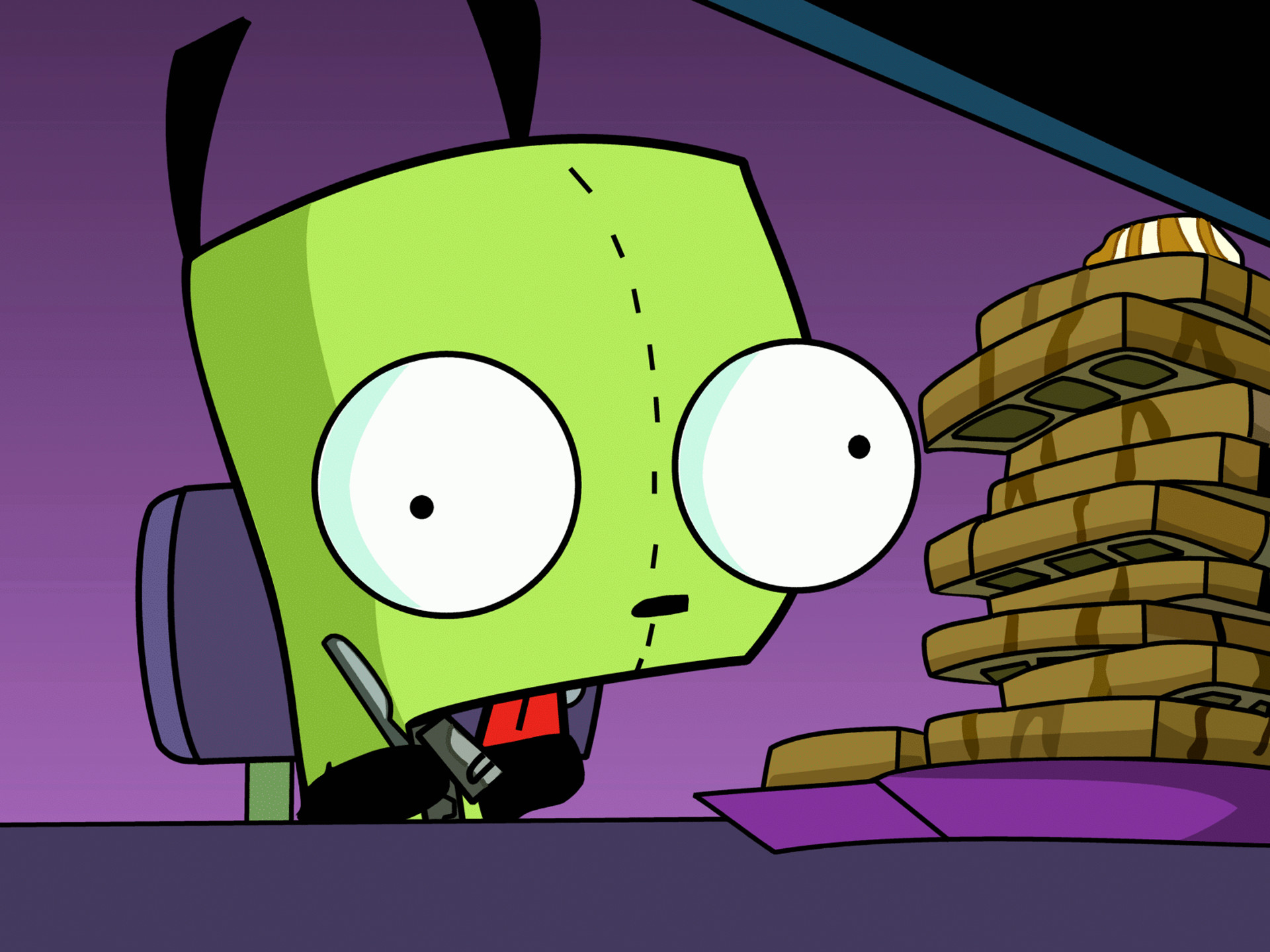 Invader Zim Gir Phone Wallpapers