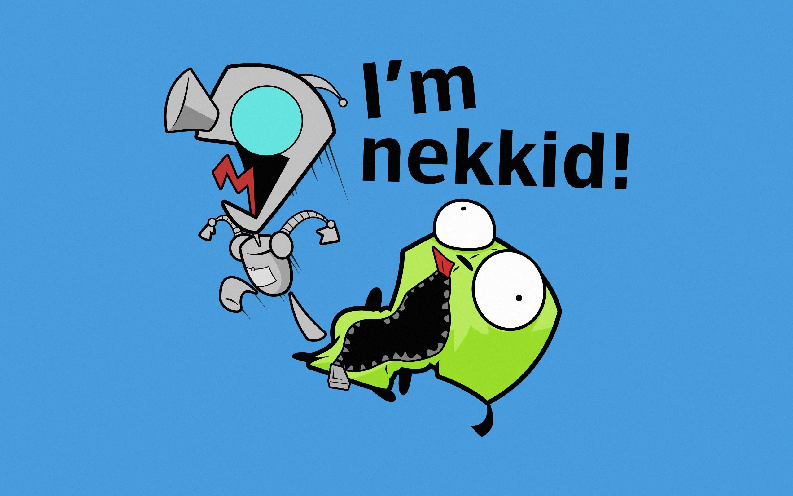 Invader Zim Gir Phone Wallpapers