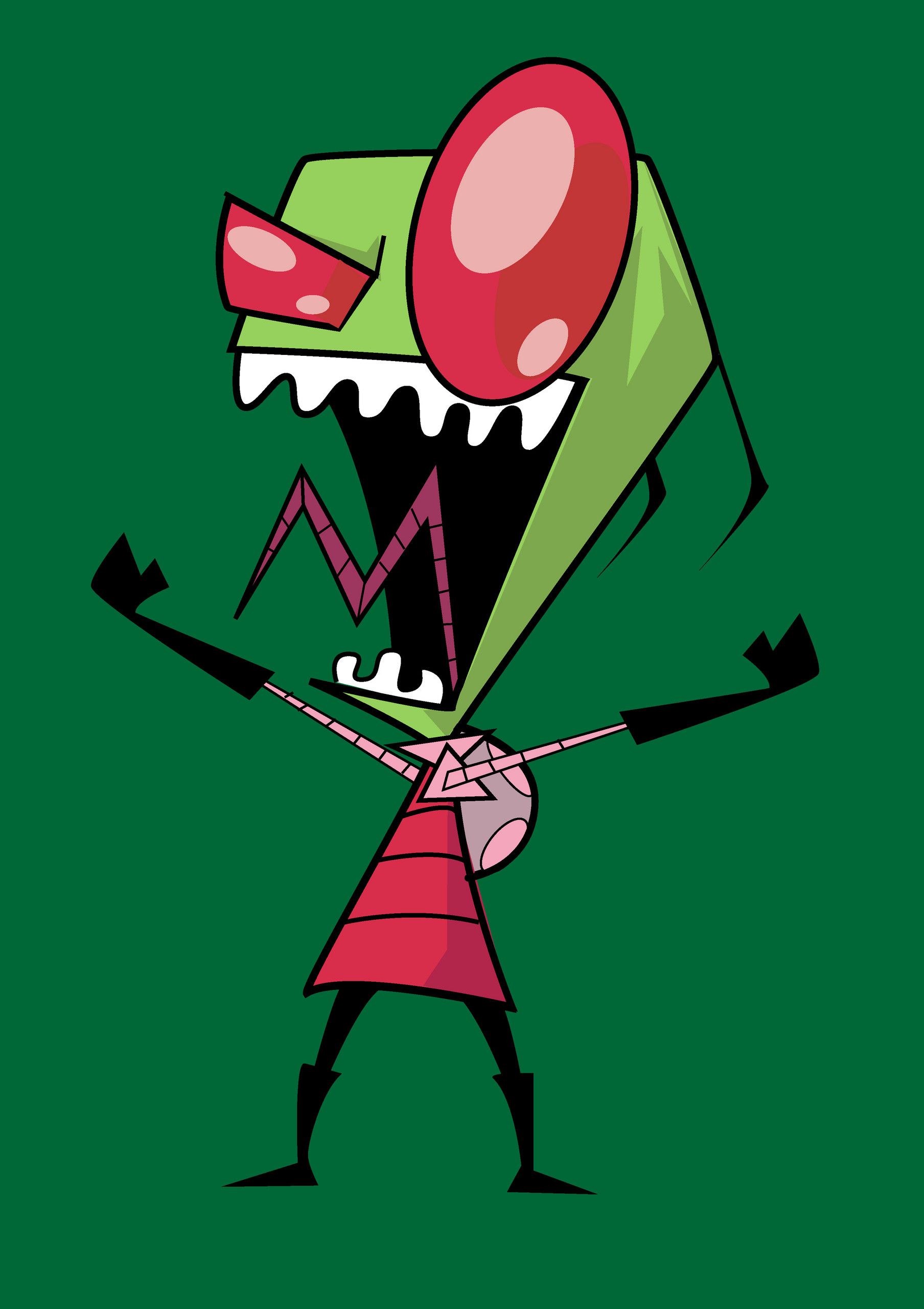 Invader Zim Gir Phone Wallpapers