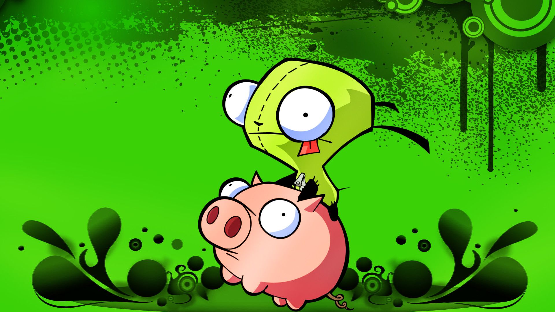 Invader Zim Gir Phone Wallpapers