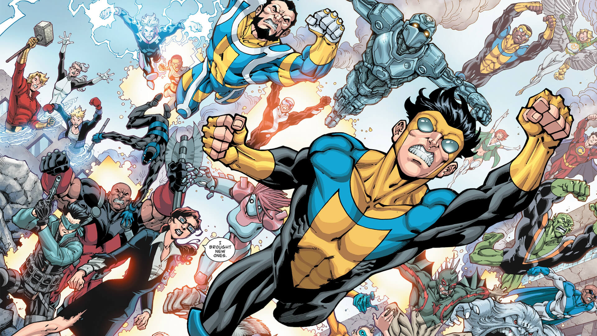 Invincible Mark Grayson Image Comics Wallpapers